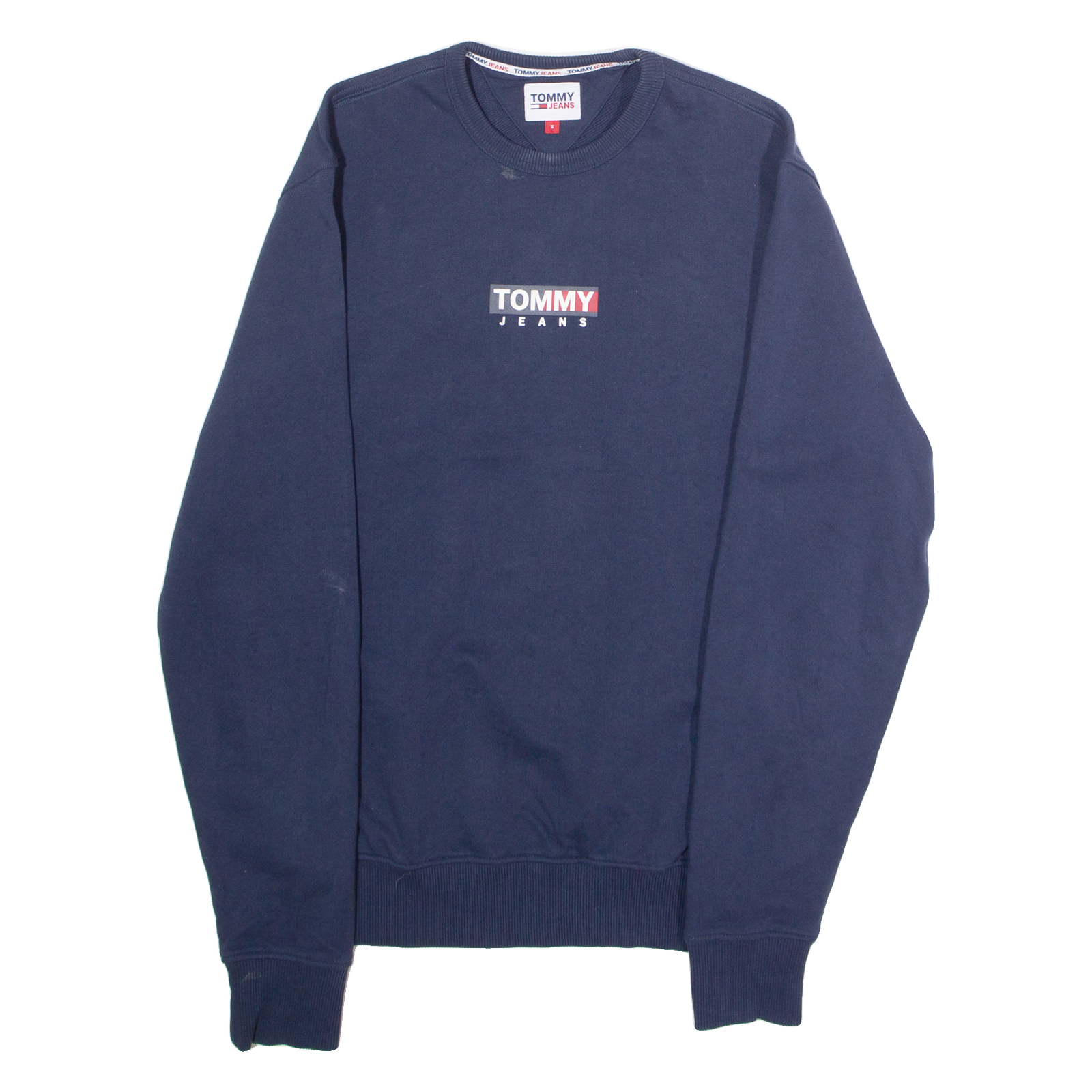 Buy TOMMY JEANS Mens Sweatshirt Blue Crew Neck S Refurbished - $22.09 TOMMY JEANS Mens Sweatshirt Blue Crew Neck S Refurbished - N/A refurbished available on Cerqular