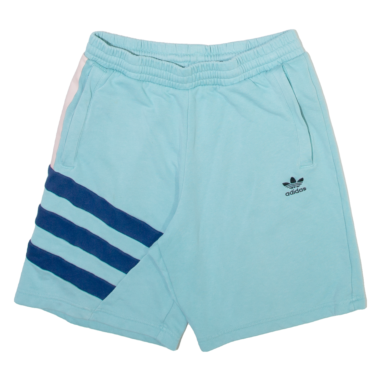ADIDAS Mens Casual Shorts Blue M W26 Refurbished - N/A refurbished available on Cerqular
