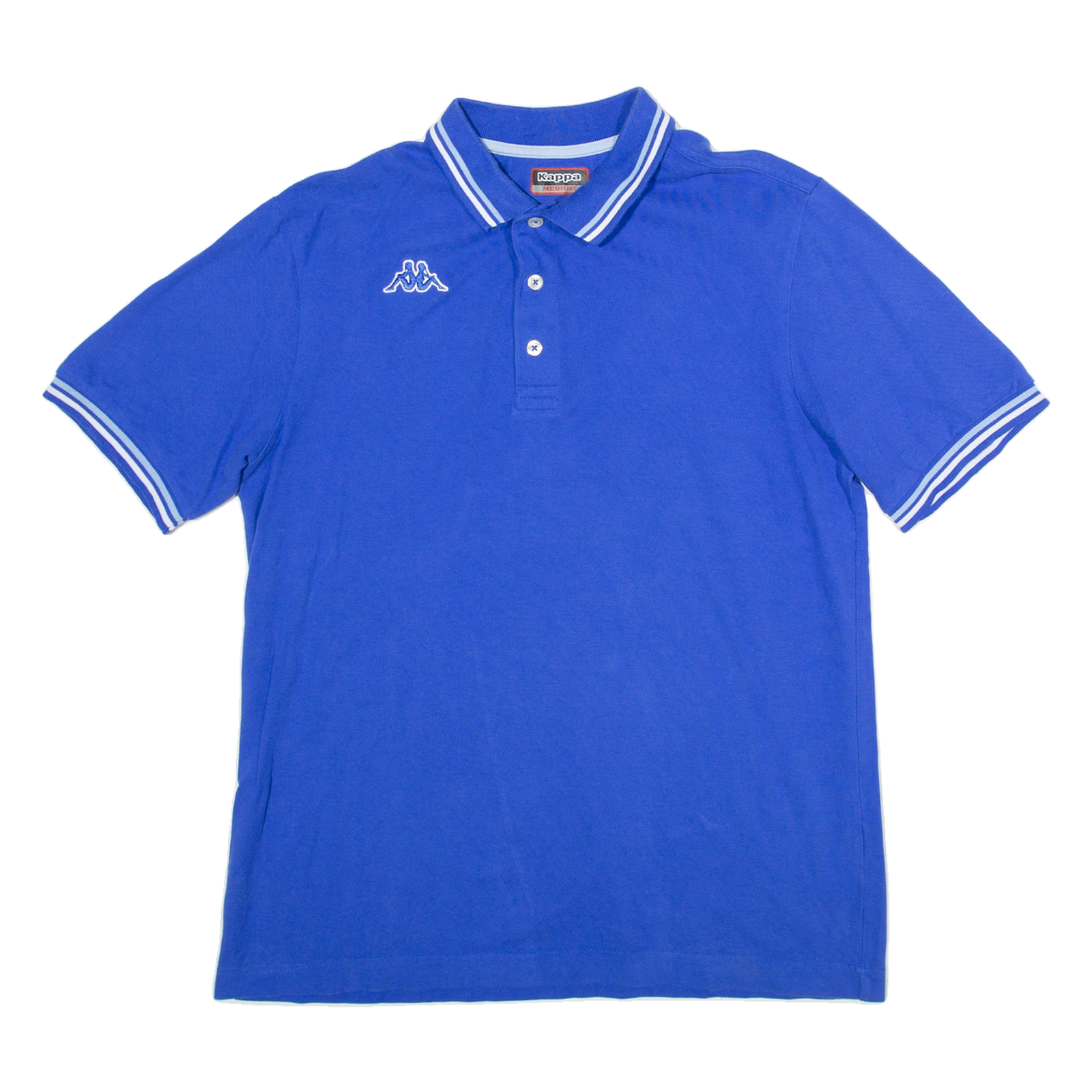 KAPPA Mens Polo Shirt Blue M Refurbished - N/A refurbished available on Cerqular