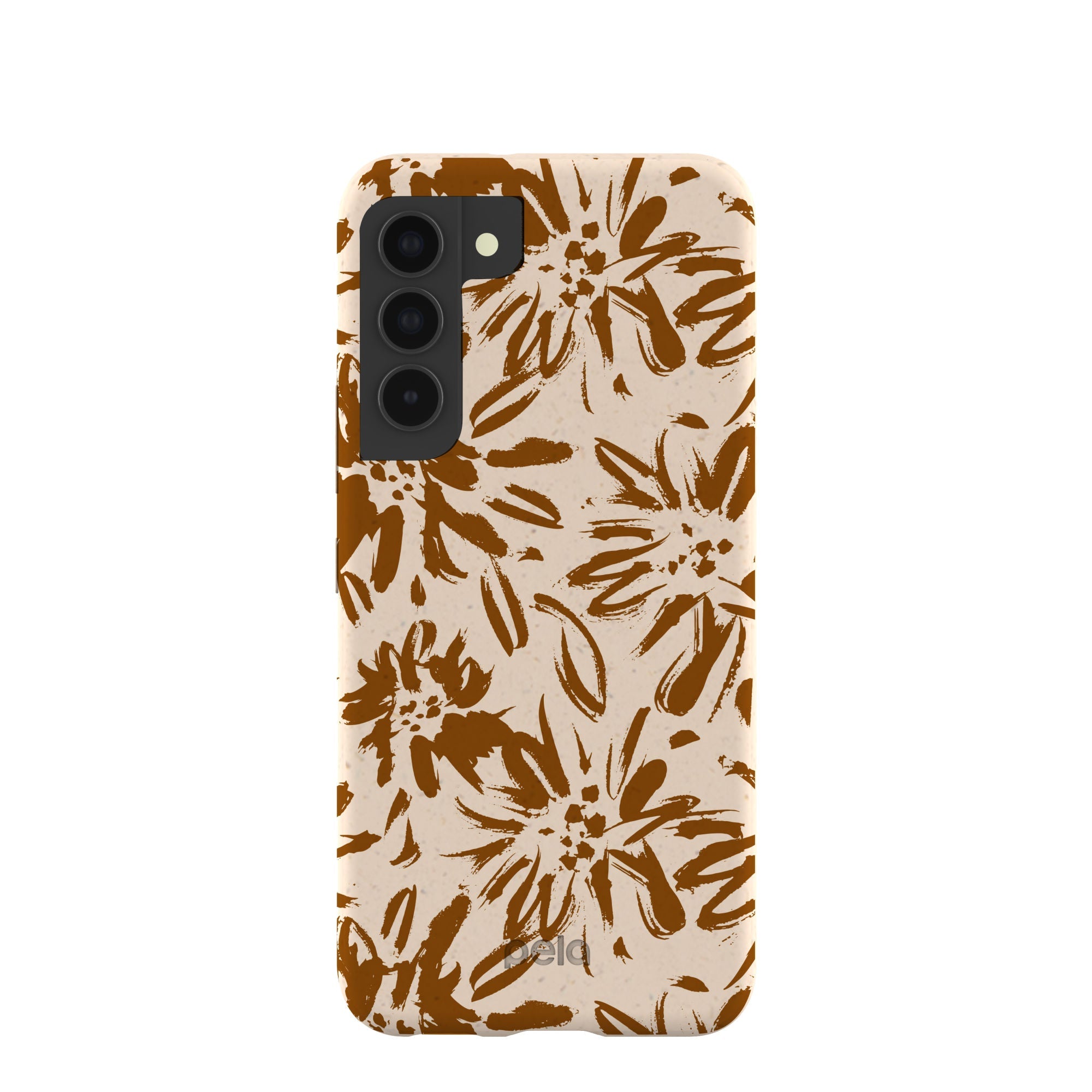 Seashell Petal Burst Samsung Galaxy S22 Case Refurbished - Pela Case refurbished available on Cerqular