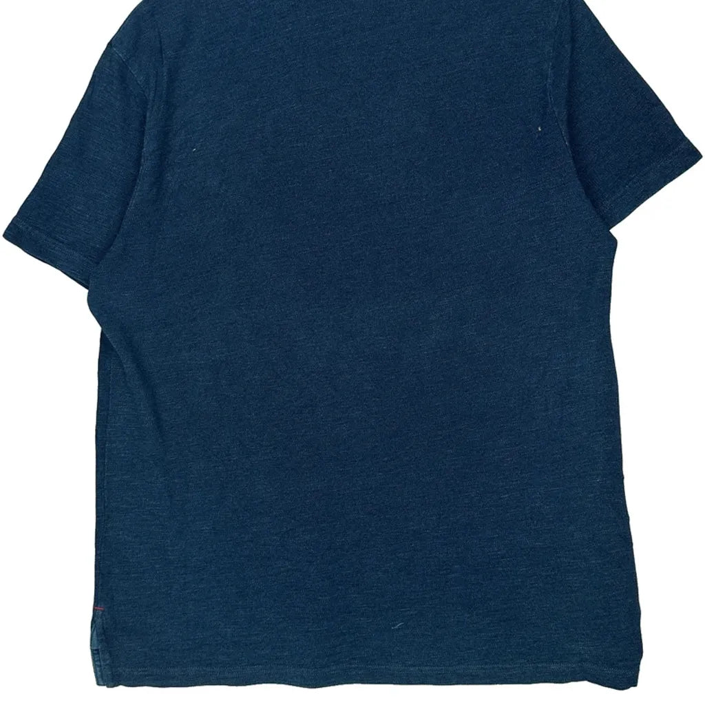 Polo By Ralph Lauren Polo Shirt - XL Blue Cotton Refurbished - Thrifted (note: this is a term often used to describe second- refurbished available on Cerqular