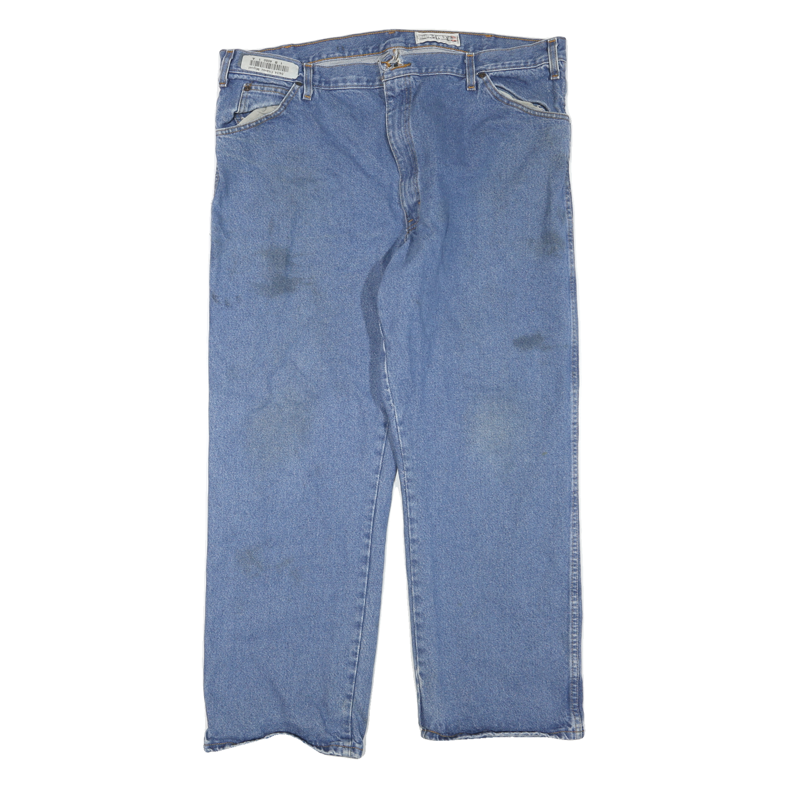 DICKIES Mens Regular Fit Blue Denim Jeans W40 L28 Durable Classic Zip Closure Refurbished - N/A refurbished available on Cerqular