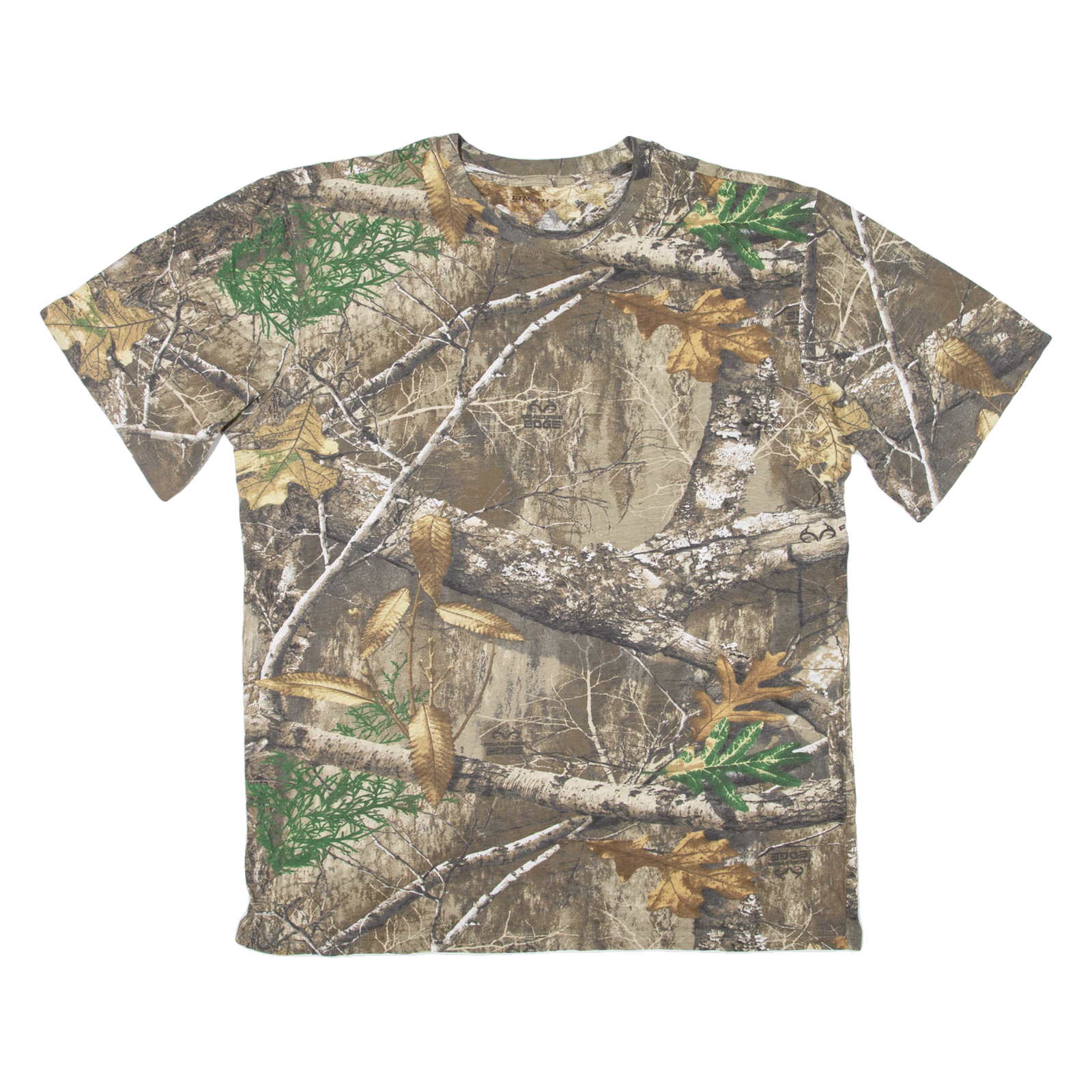 LINCOLN Camouflage Mens T-Shirt Brown XL Refurbished - N/A refurbished available on Cerqular