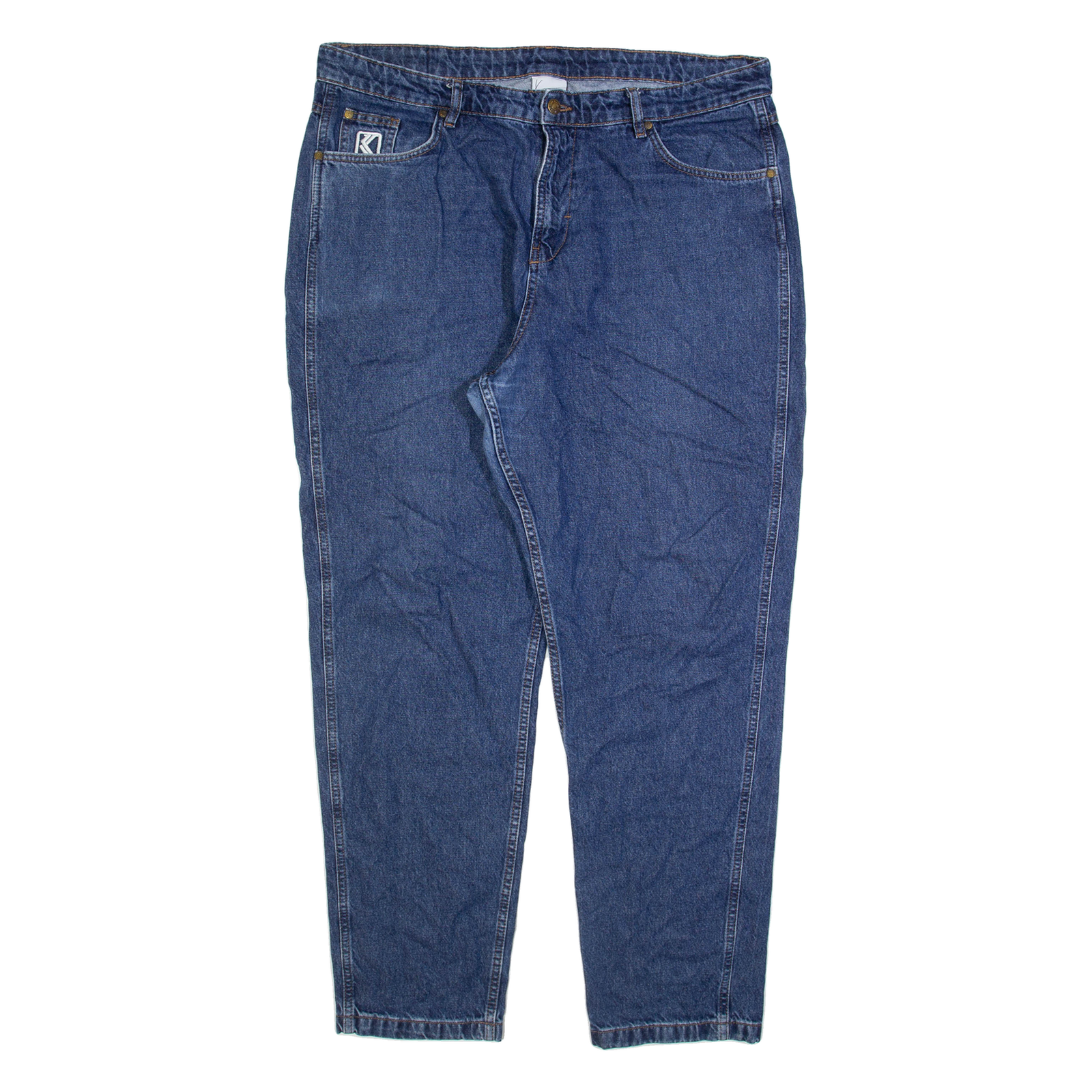 Buy KARL KANI Womens Jeans Blue Relaxed Tapered W38 L31 Refurbished - $50.69 KARL KANI Womens Jeans Blue Relaxed Tapered W38 L31 Refurbished - N/A refurbished available on Cerqular