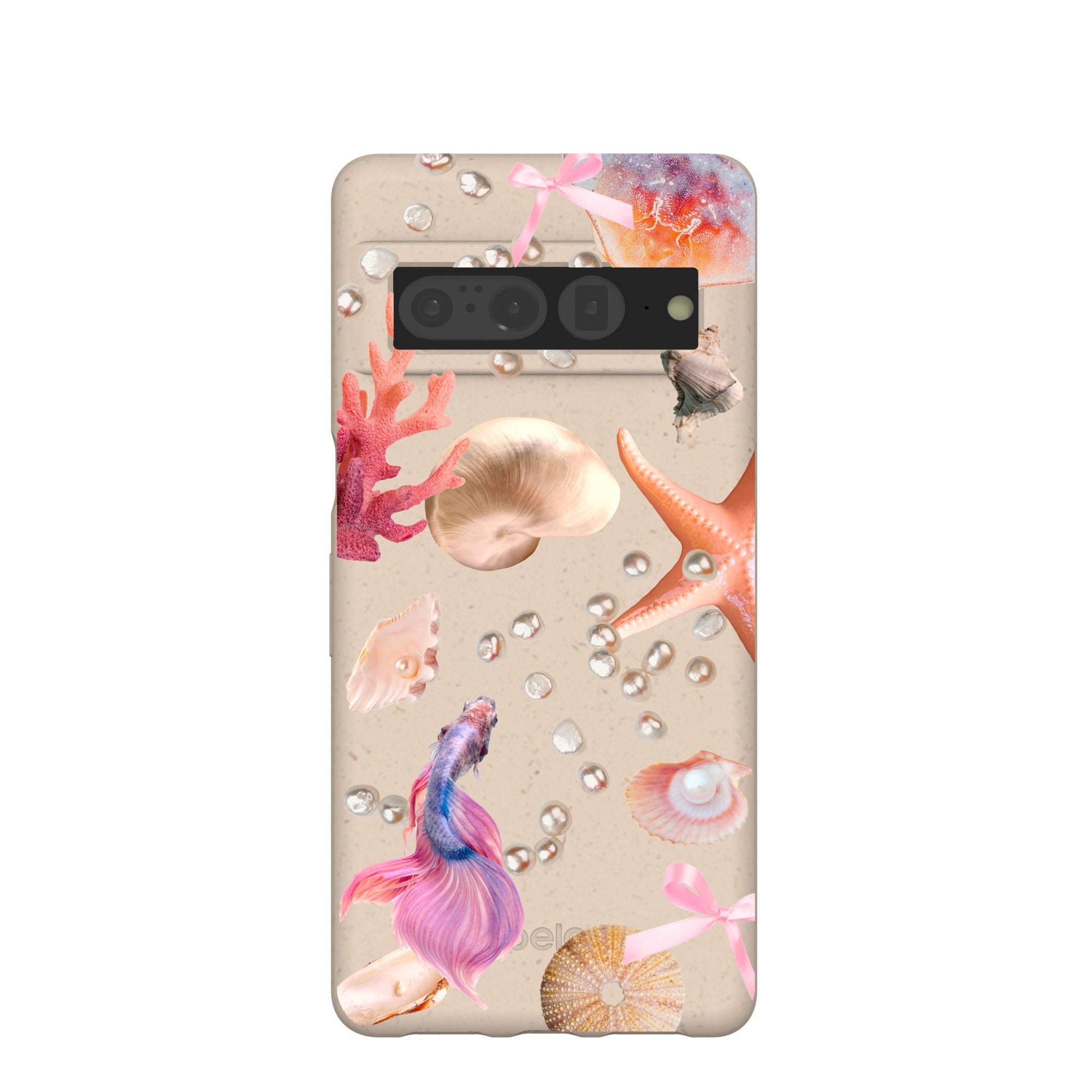 Buy Seashell Aqua Dreams Google Pixel 7 Pro Case Refurbished - $65.00 Seashell Aqua Dreams Google Pixel 7 Pro Case Refurbished - Pela Case refurbished available on Cerqular