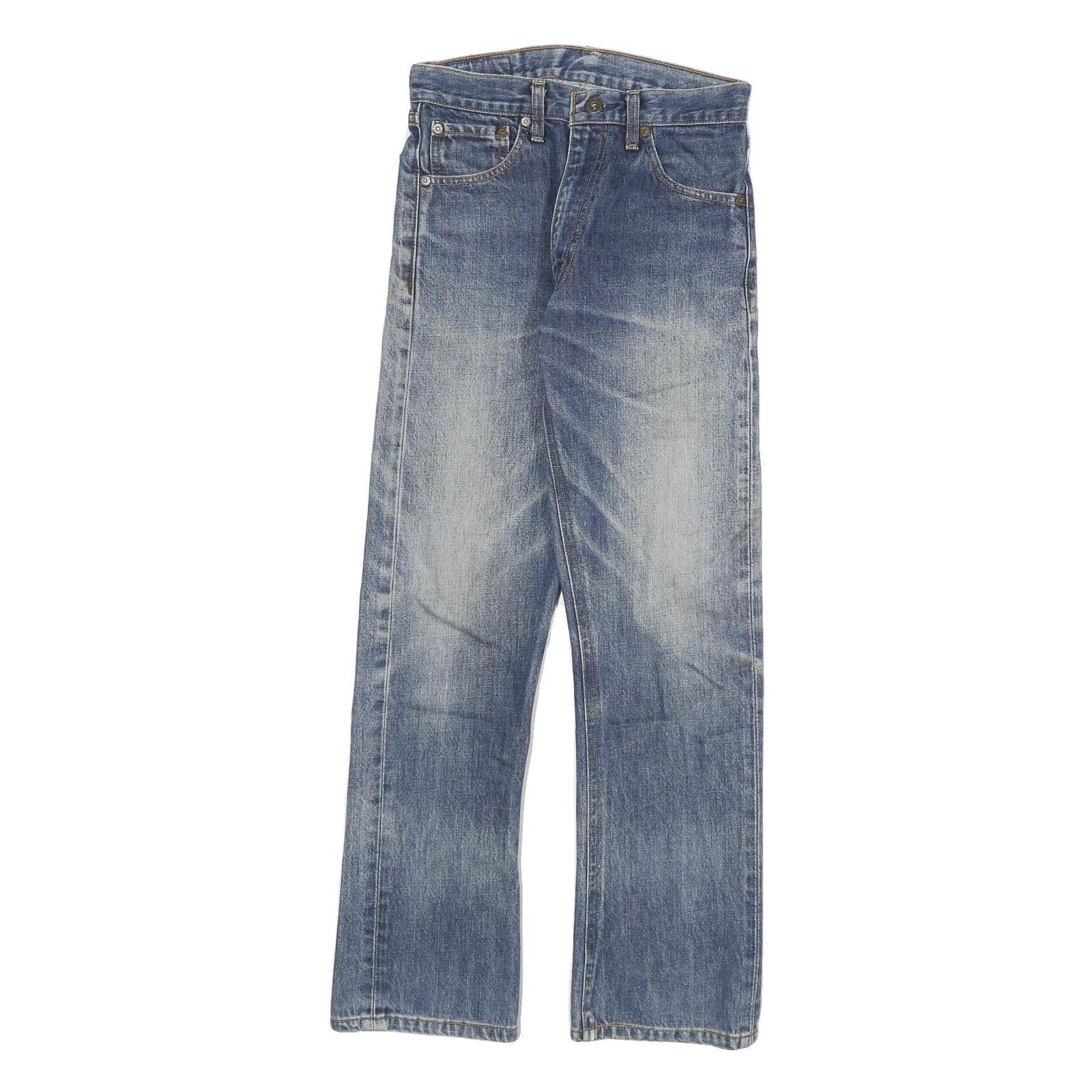 LEVI'S 503 Womens Jeans Blue Regular Straight Denim Medium W26 L29 Classic Fit Refurbished - N/A refurbished available on Cerqular