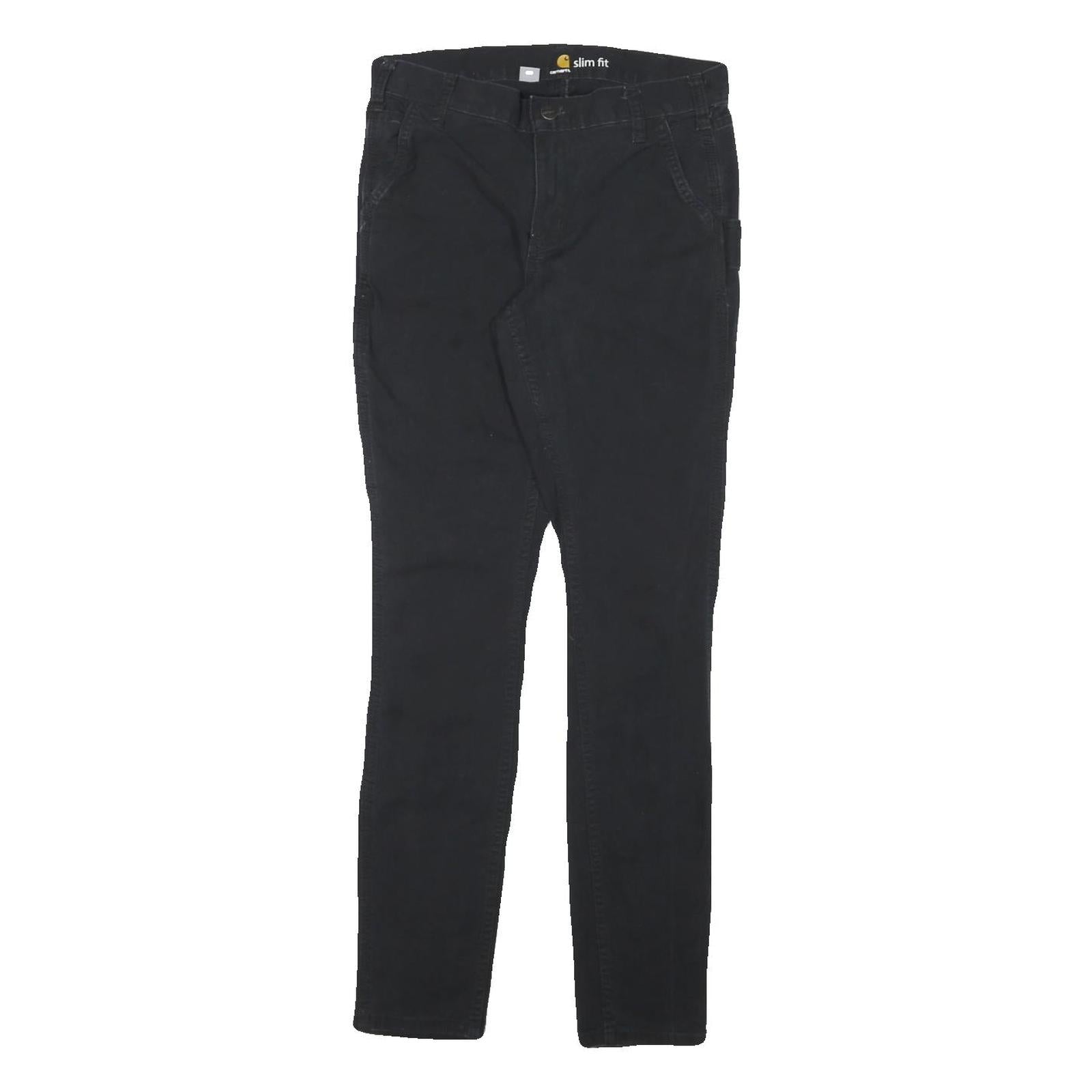 Buy CARHARTT Womens Cotton Blend Black Slim Fit Skinny Trousers W28 L30 Practical Refurbished - $57.19 CARHARTT Womens Cotton Blend Black Slim Fit Skinny Trousers W28 L30 Practical Refurbished - N/A refurbished available on Cerqular