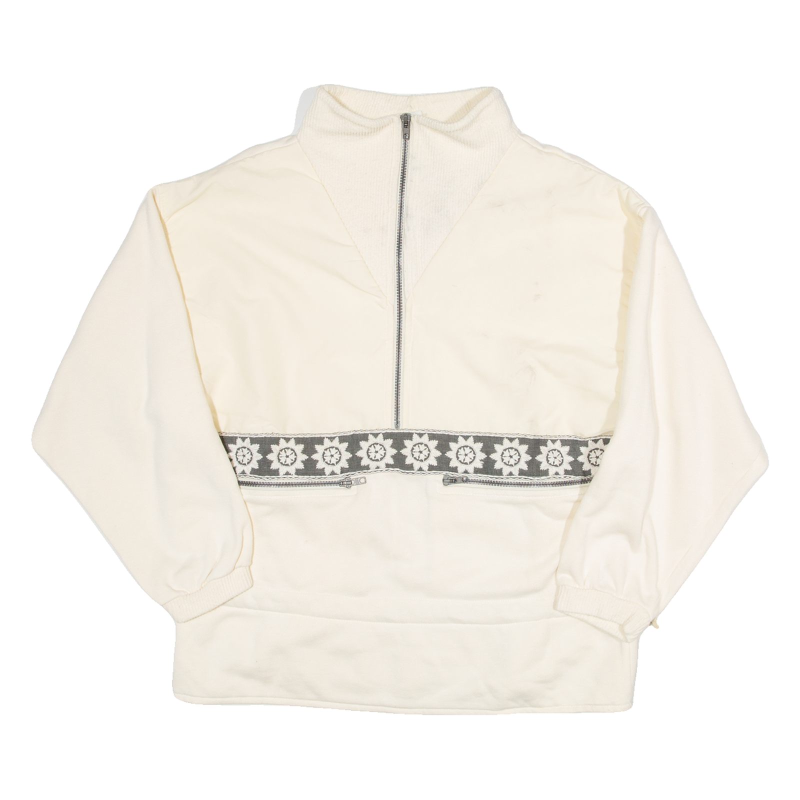 Womens Sweatshirt Cream M Refurbished - N/A refurbished available on Cerqular