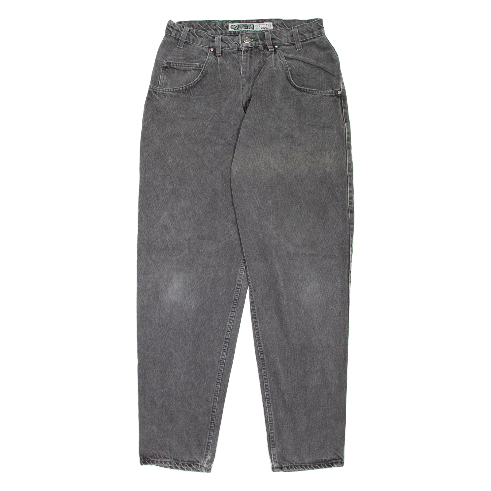 Buy LEVI'S Silver Tab Mens Jeans Grey Regular Mom 90s W28 L32 Refurbished - $36.39 LEVI'S Silver Tab Mens Jeans Grey Regular Mom 90s W28 L32 Refurbished - N/A refurbished available on Cerqular