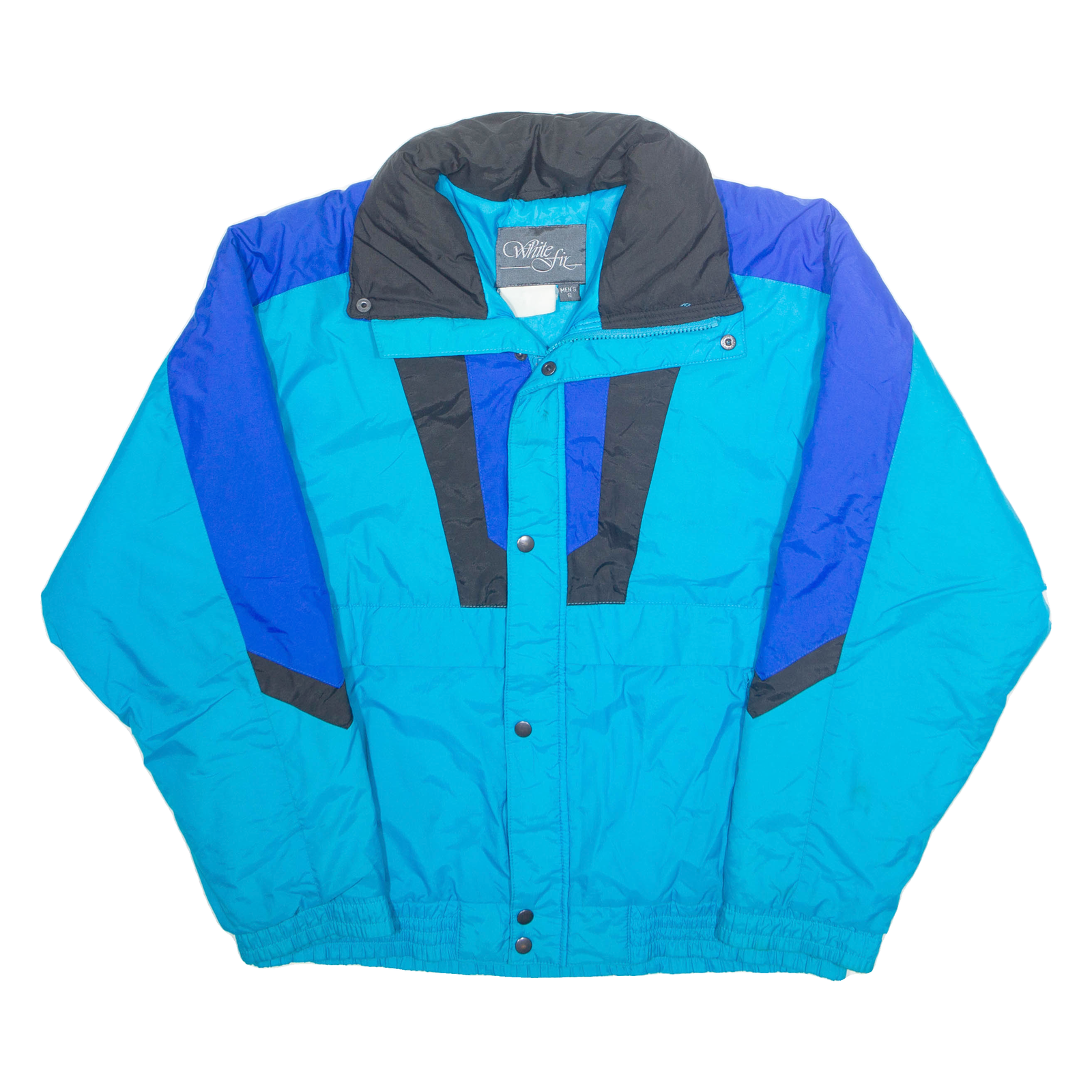 WHITE FUR Mens Jacket Blue S Refurbished - N/A refurbished available on Cerqular