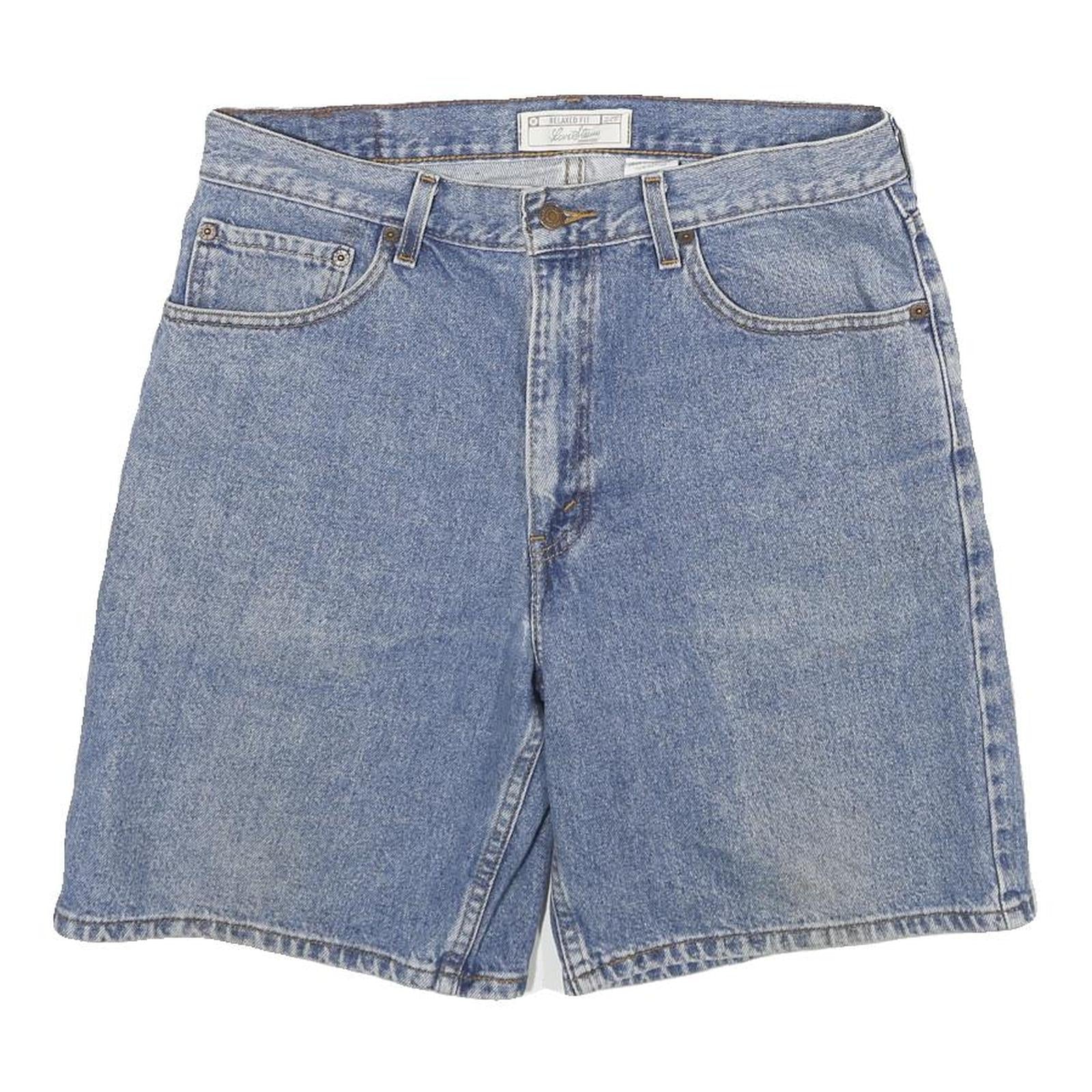 LEVI'S Mens Denim Blue Casual Shorts M W34 Cotton Pocket Detail Refurbished - N/A refurbished available on Cerqular