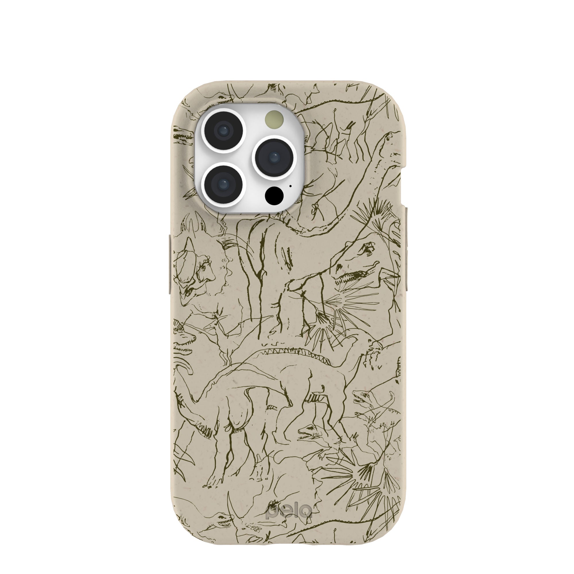 London Fog Mesozoic iPhone 15 Pro Case Refurbished - Pela Case refurbished available on Cerqular