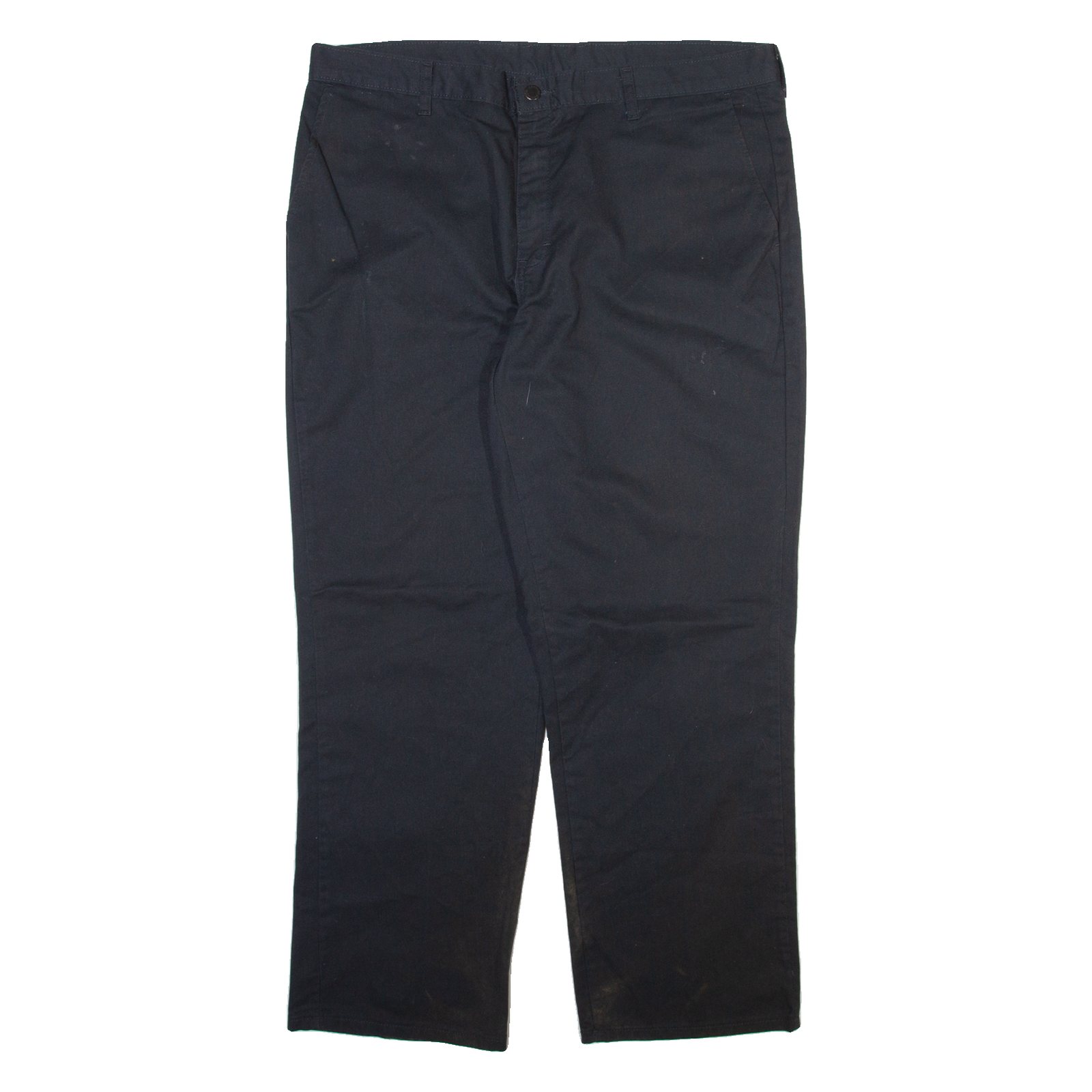 DICKIES Mens Trousers Black Regular Straight W38 L30 Refurbished - N/A refurbished available on Cerqular
