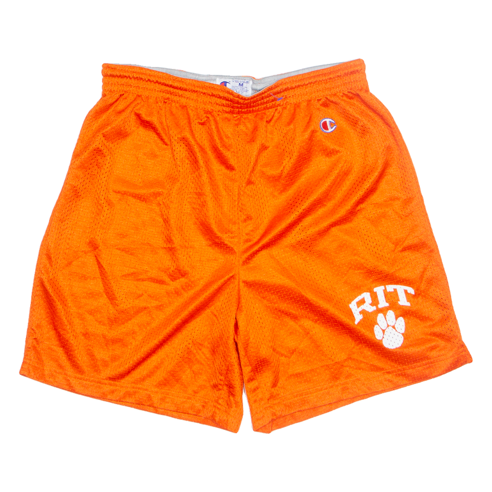 CHAMPION RIT Tigers Usa Mens Sports Shorts Orange M W30 Refurbished - N/A refurbished available on Cerqular
