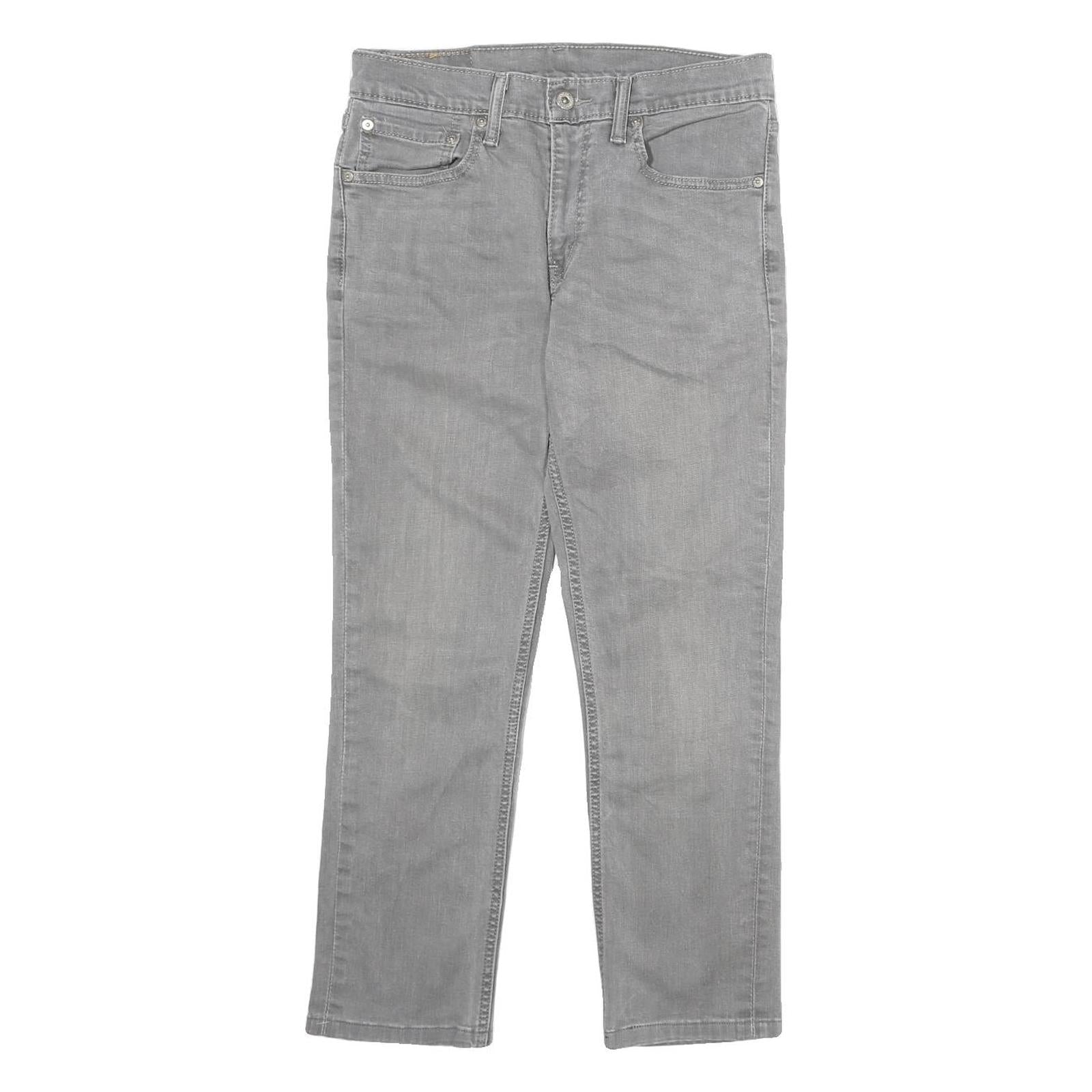 LEVI'S 511 Mens Slim Grey Denim Medium Wash Jeans W31 L30 Classic Zip Closure Refurbished - N/A refurbished available on Cerqular