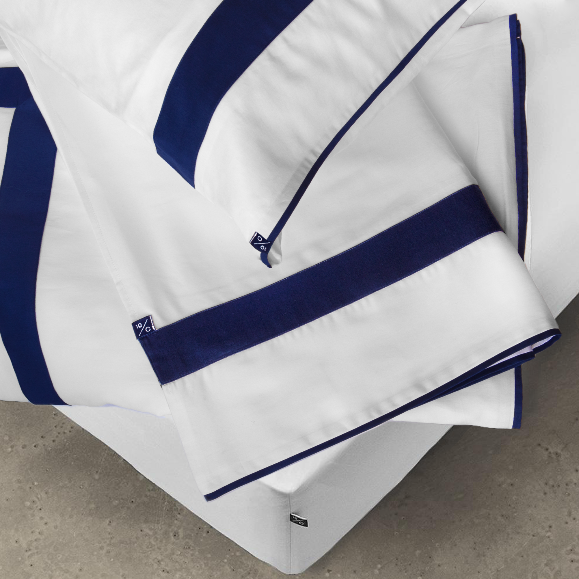 The Whole Shebang | Size: Full | Color: Marine | Touch: Sateen Refurbished - N/A refurbished available on Cerqular