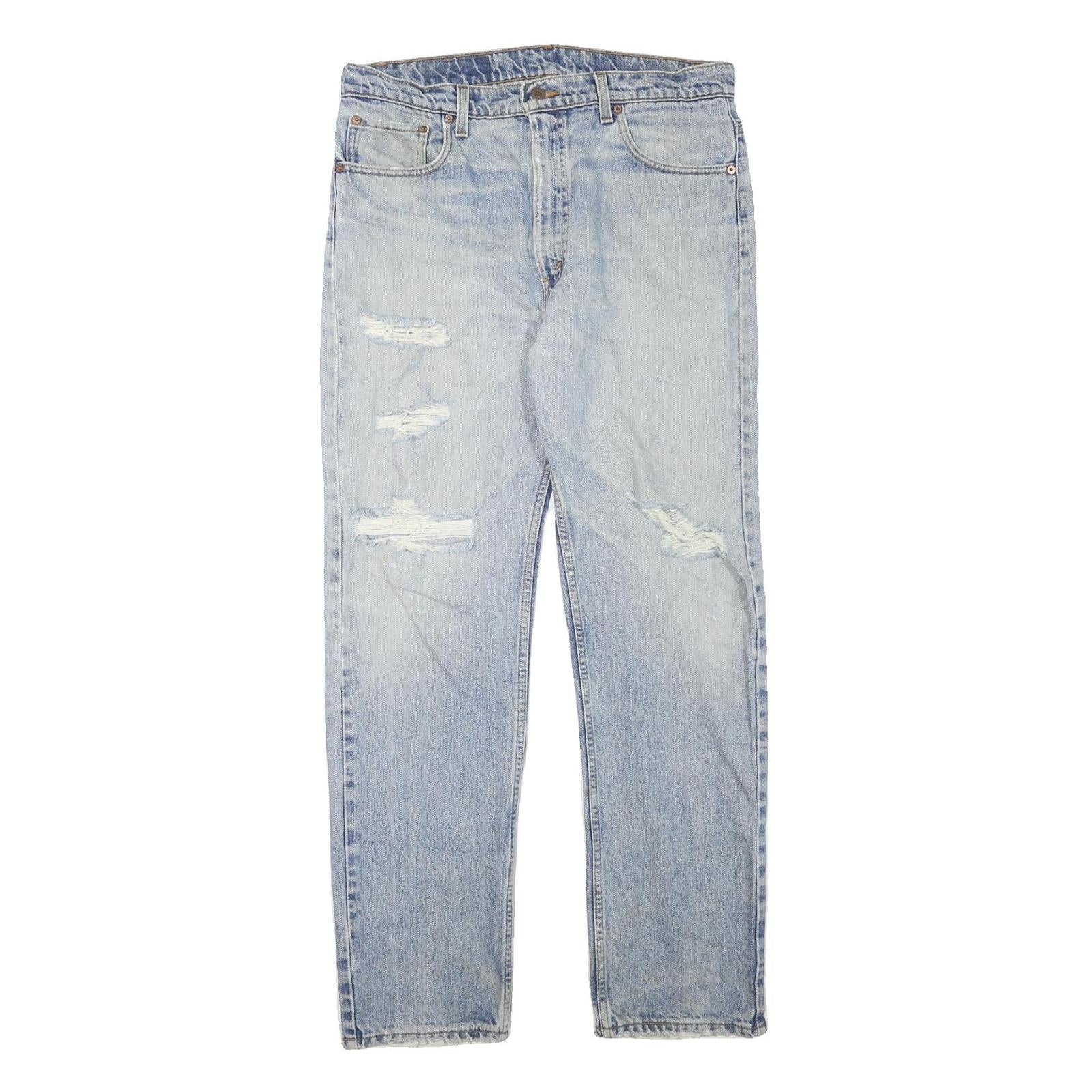 Buy LEVI'S 505 Mens Regular Fit Straight Denim Light Blue W34 L31 Classic Cotton Refurbished - $37.69 LEVI'S 505 Mens Regular Fit Straight Denim Light Blue W34 L31 Classic Cotton Refurbished - N/A refurbished available on Cerqular