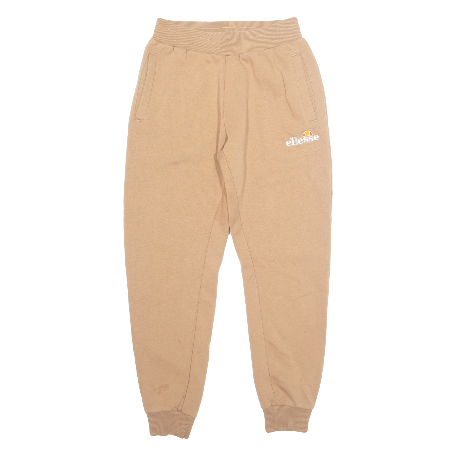 ELLESSE Womens Joggers Beige Tapered UK 10 W26 L28 Refurbished - N/A refurbished available on Cerqular