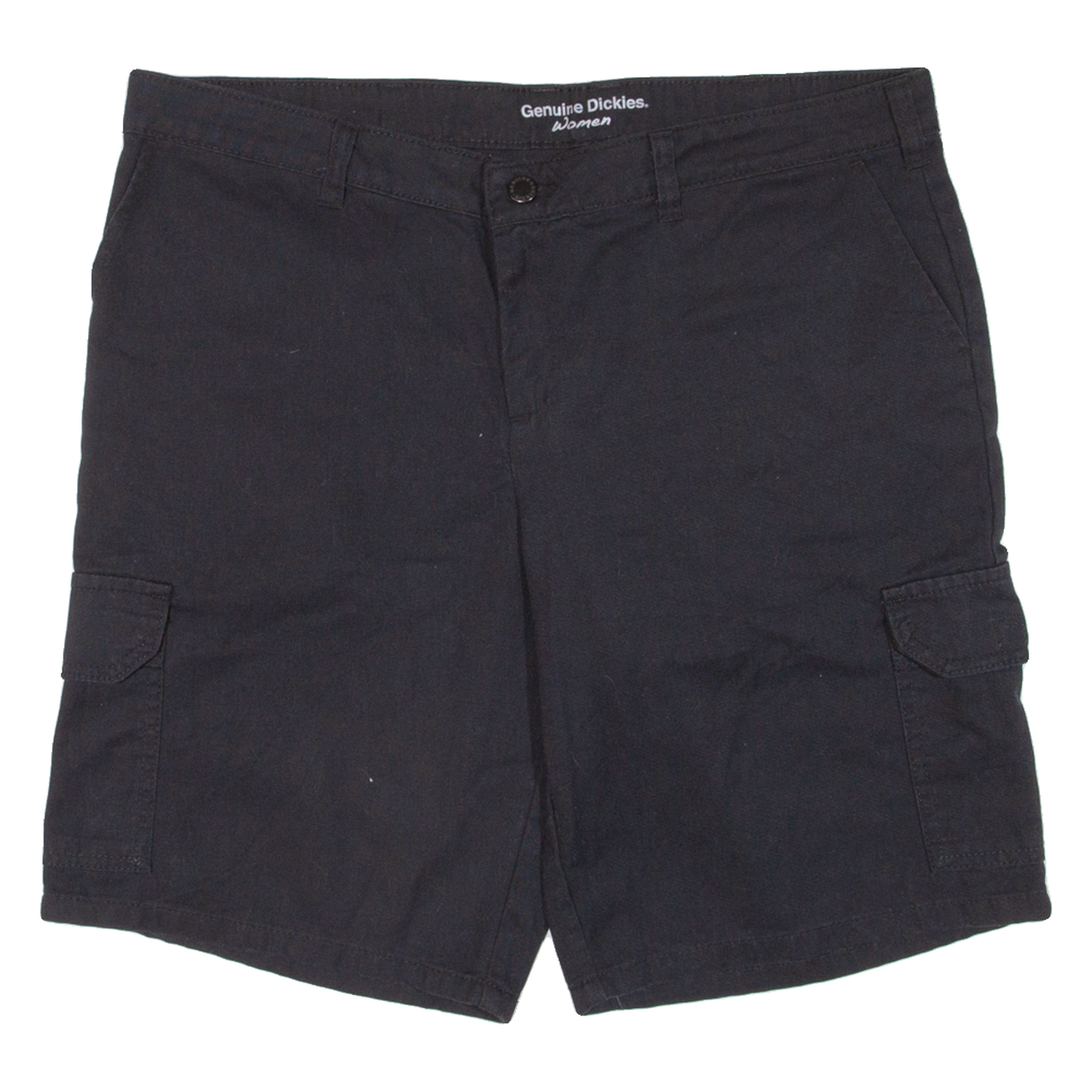 DICKIES Womens Workwear Shorts Black UK 16 W36 Refurbished - N/A refurbished available on Cerqular