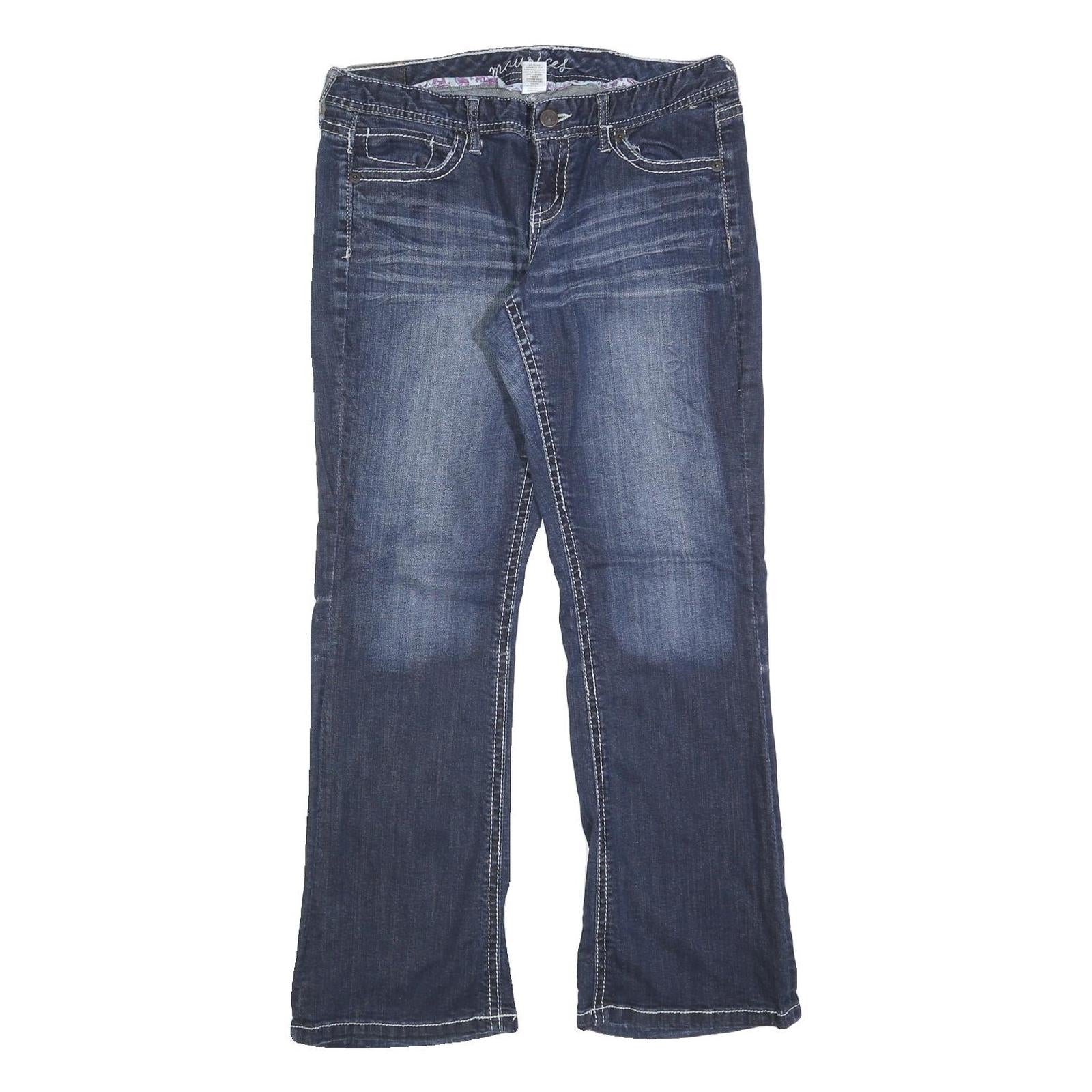 MAURICES Womens Regular Fit Blue Denim Jeans W32 L32 Comfort Cotton Blend Zip Refurbished - N/A refurbished available on Cerqular