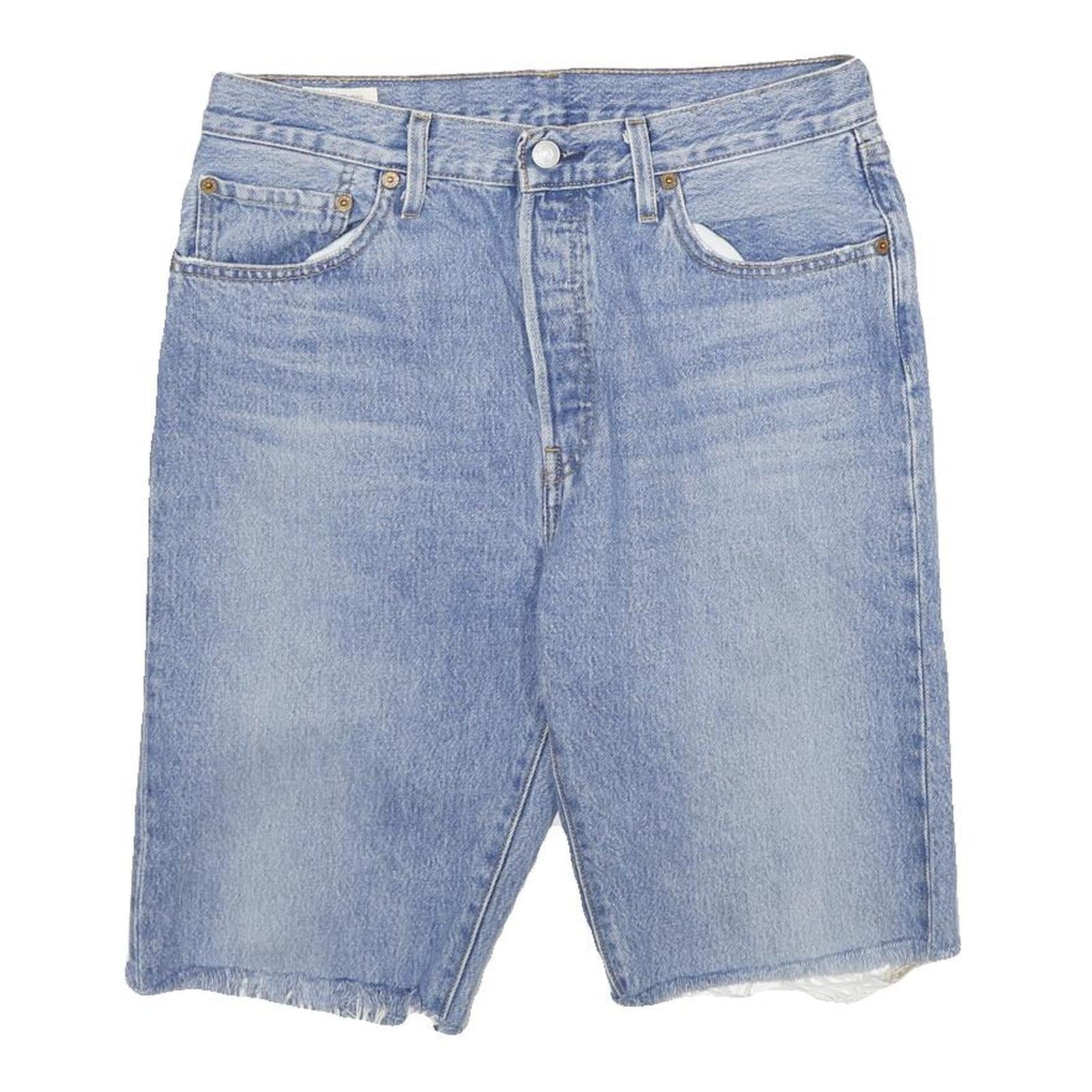 LEVI'S Mens Denim Blue Casual Shorts S W29 Classic Cotton Blend Refurbished - N/A refurbished available on Cerqular