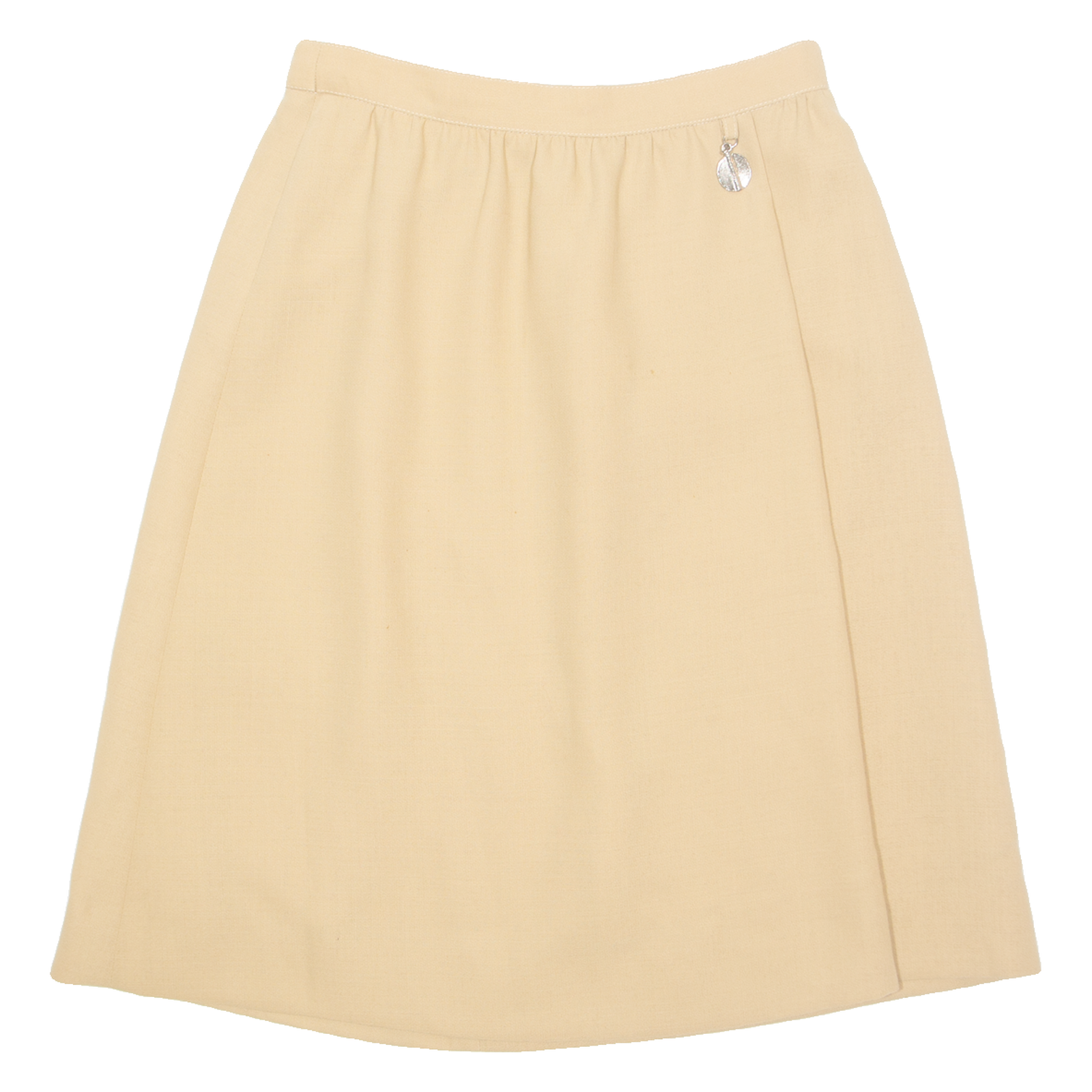 JOBIS Womens Straight Skirt Beige Midi M Refurbished - N/A refurbished available on Cerqular