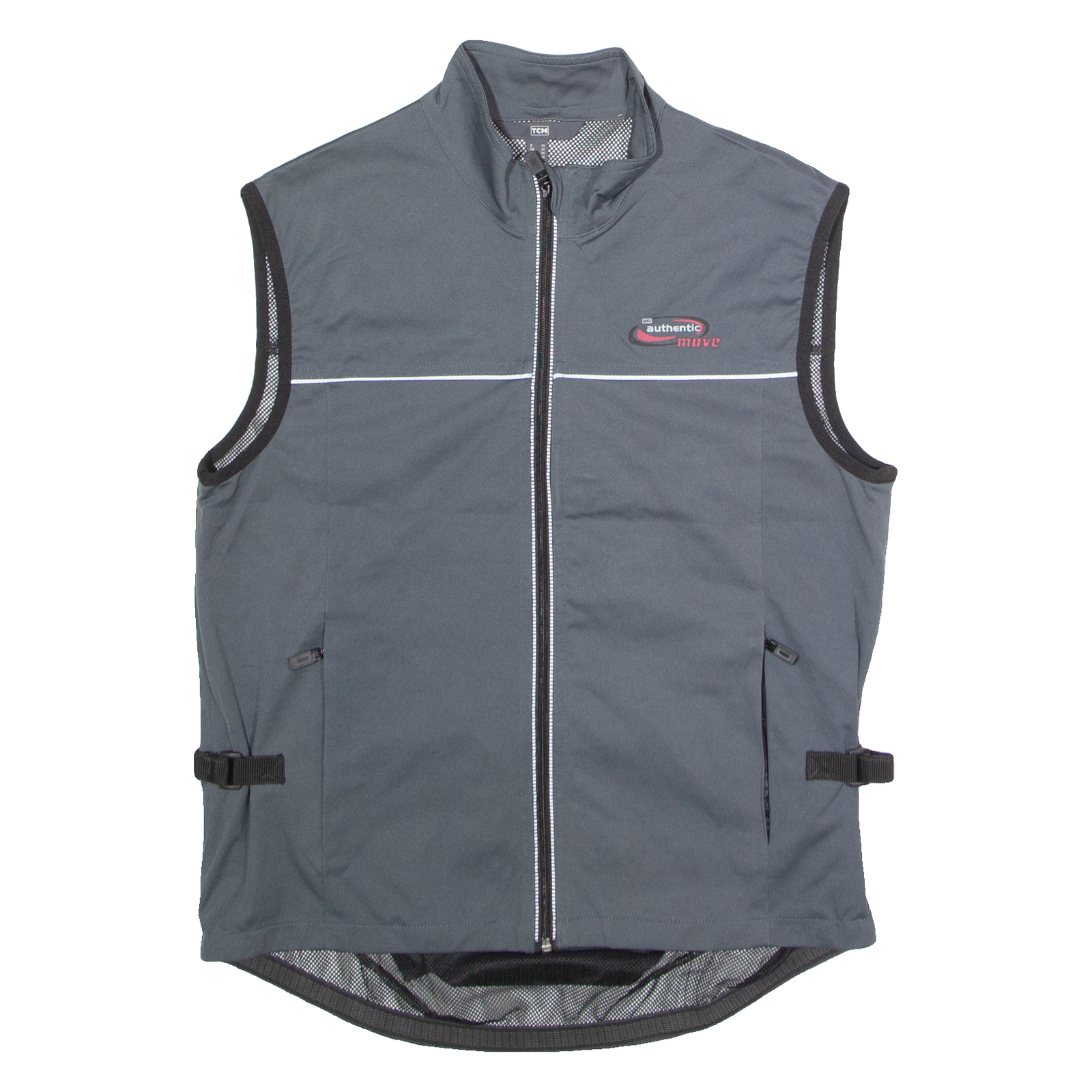 TCM Cycling Mens Track Gilet Grey M Refurbished - N/A refurbished available on Cerqular