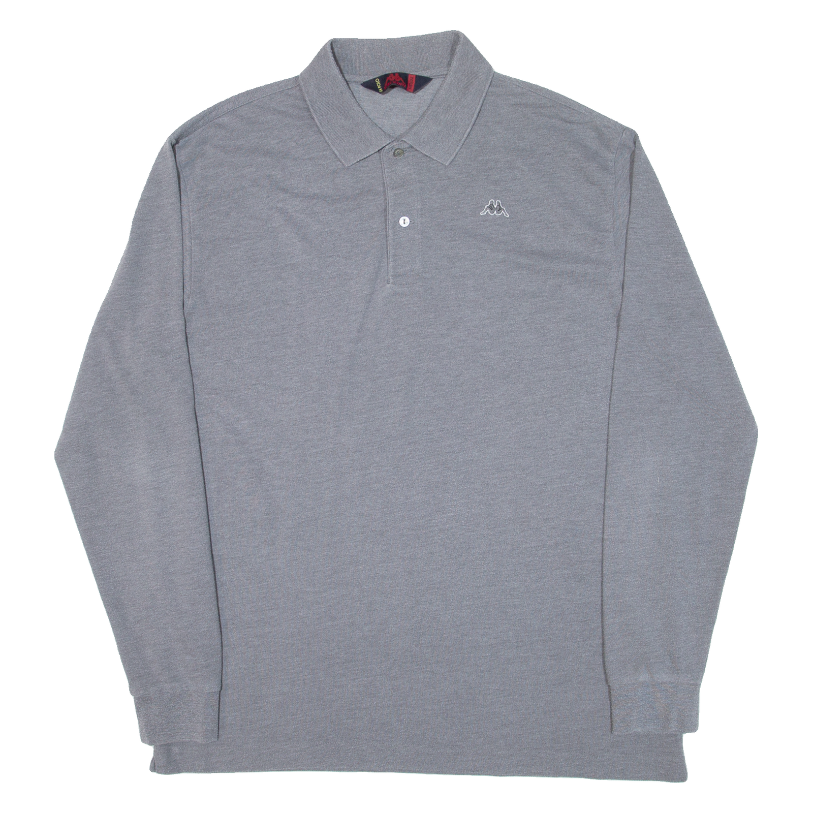 KAPPA Mens Polo Shirt Grey Long Sleeve M Refurbished - N/A refurbished available on Cerqular