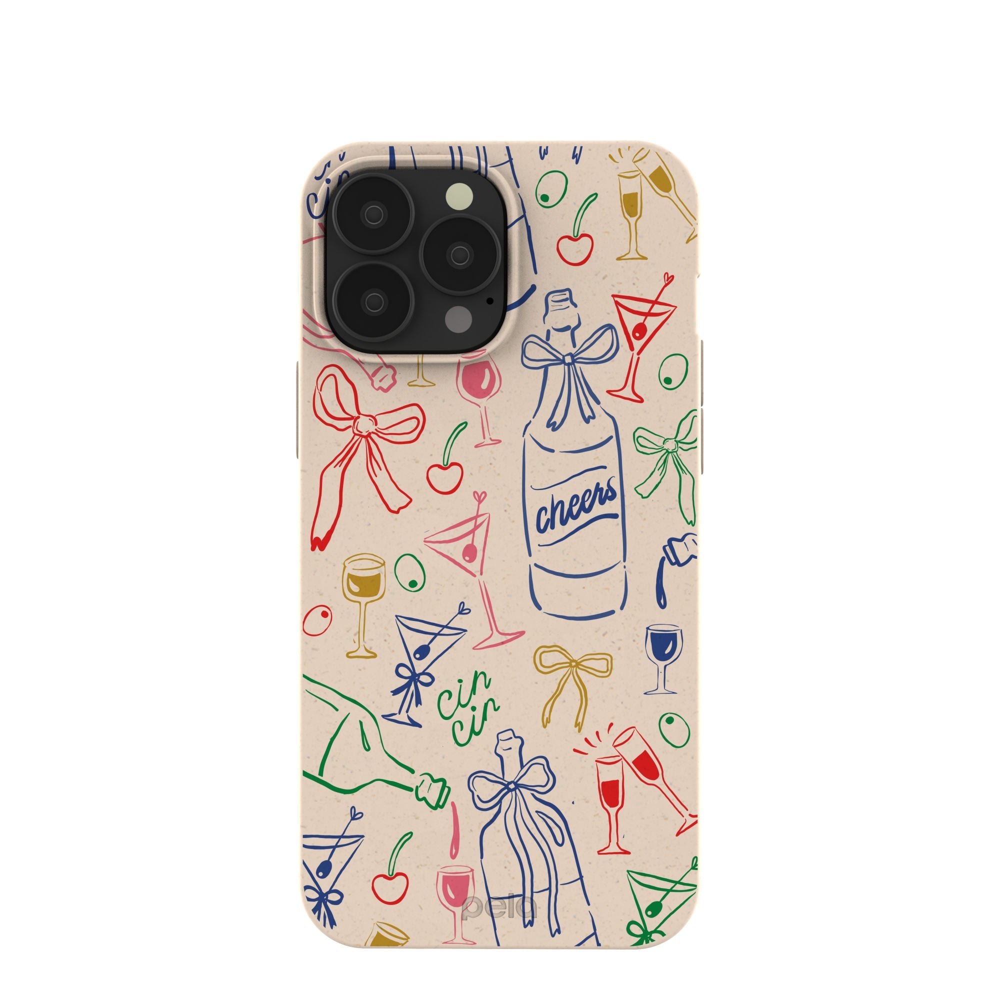 Seashell Midnight Toast iPhone 13 Pro Max Case Refurbished - Pela Case refurbished available on Cerqular