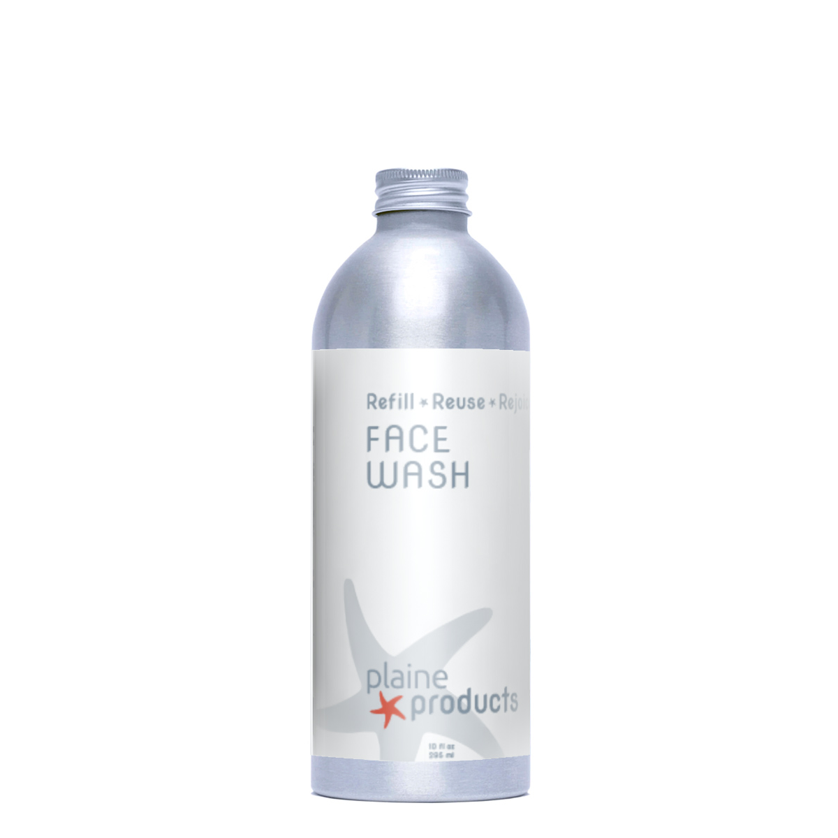 Face Wash | Scent: Citrus | Size: 10 oz | Pump: No Pump (Refill) Refurbished - Plaine Products refurbished available on Cerqular