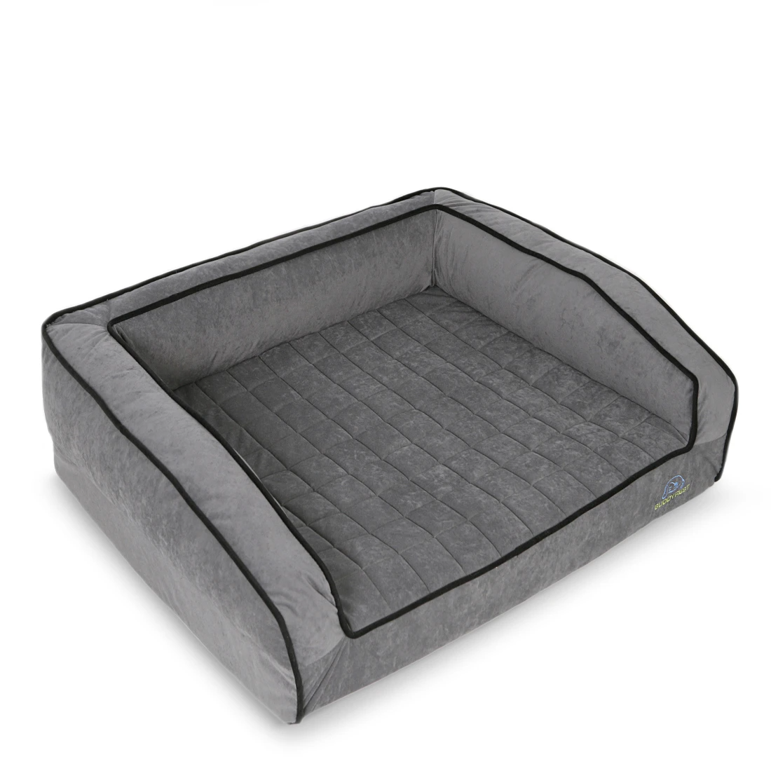 Buy Crown Supreme Ortho Bed Extra Cover | Color: Fathom Gray | Size: Medium 33""x24""x9"" Refurbished - $149.99 Crown Supreme Ortho Bed Extra Cover | Color: Fathom Gray | Size: Medium 33""x24""x9"" Refurbished - Buddy Brands refurbished available on Cerqular