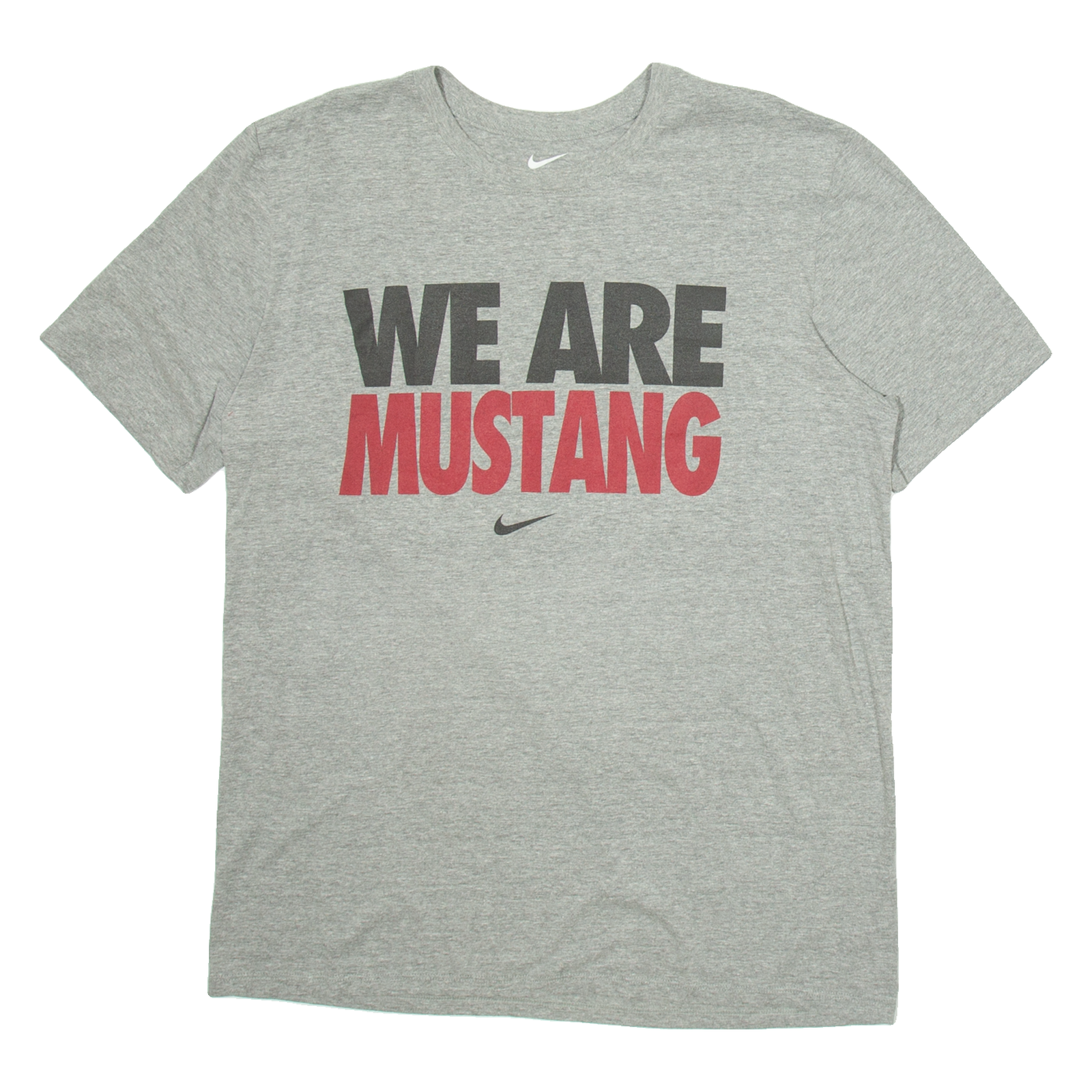 NIKE We Are Mustang Mens T-Shirt Grey USA L Refurbished - N/A refurbished available on Cerqular