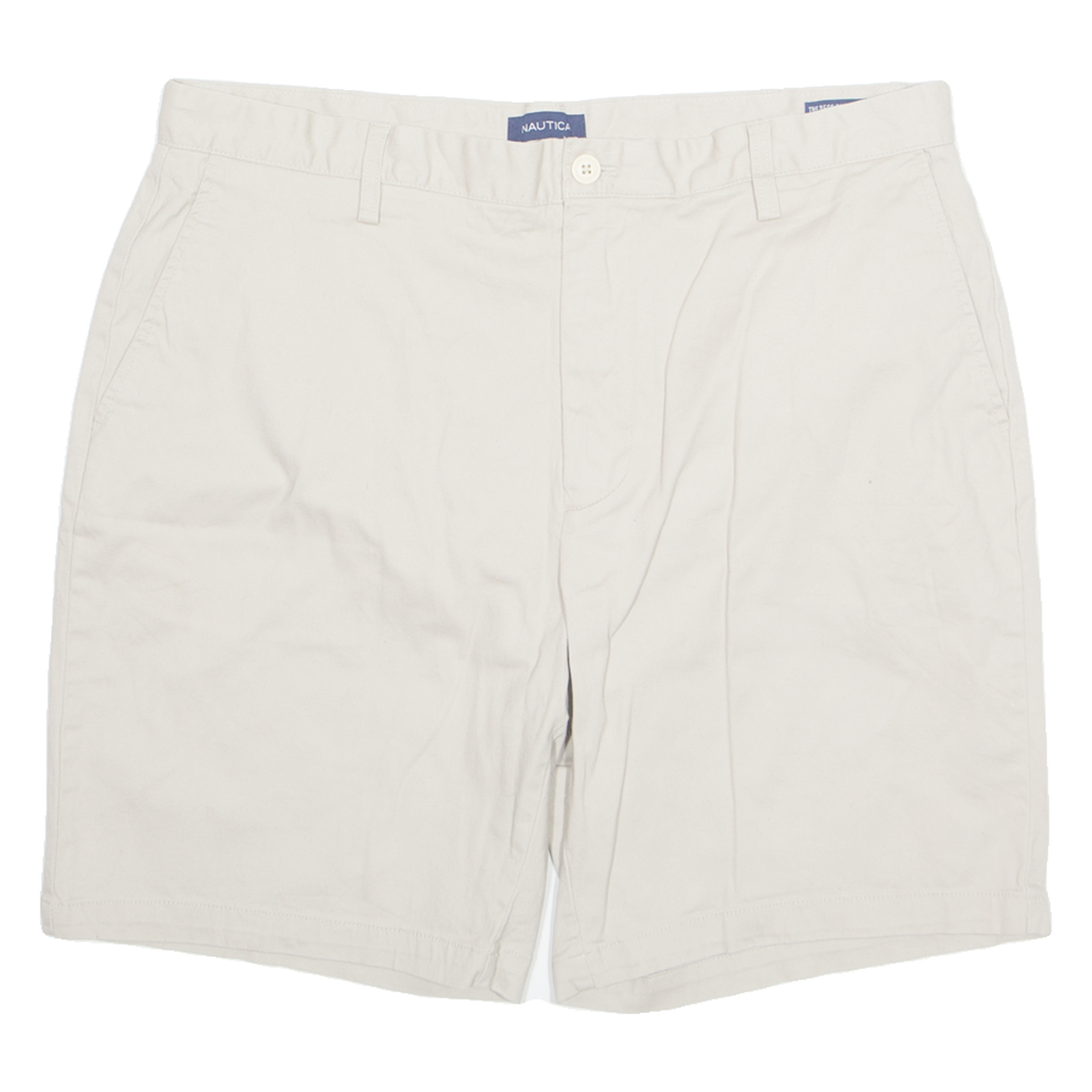 NAUTICA Mens Chino Shorts Beige XL W38 Refurbished - N/A refurbished available on Cerqular