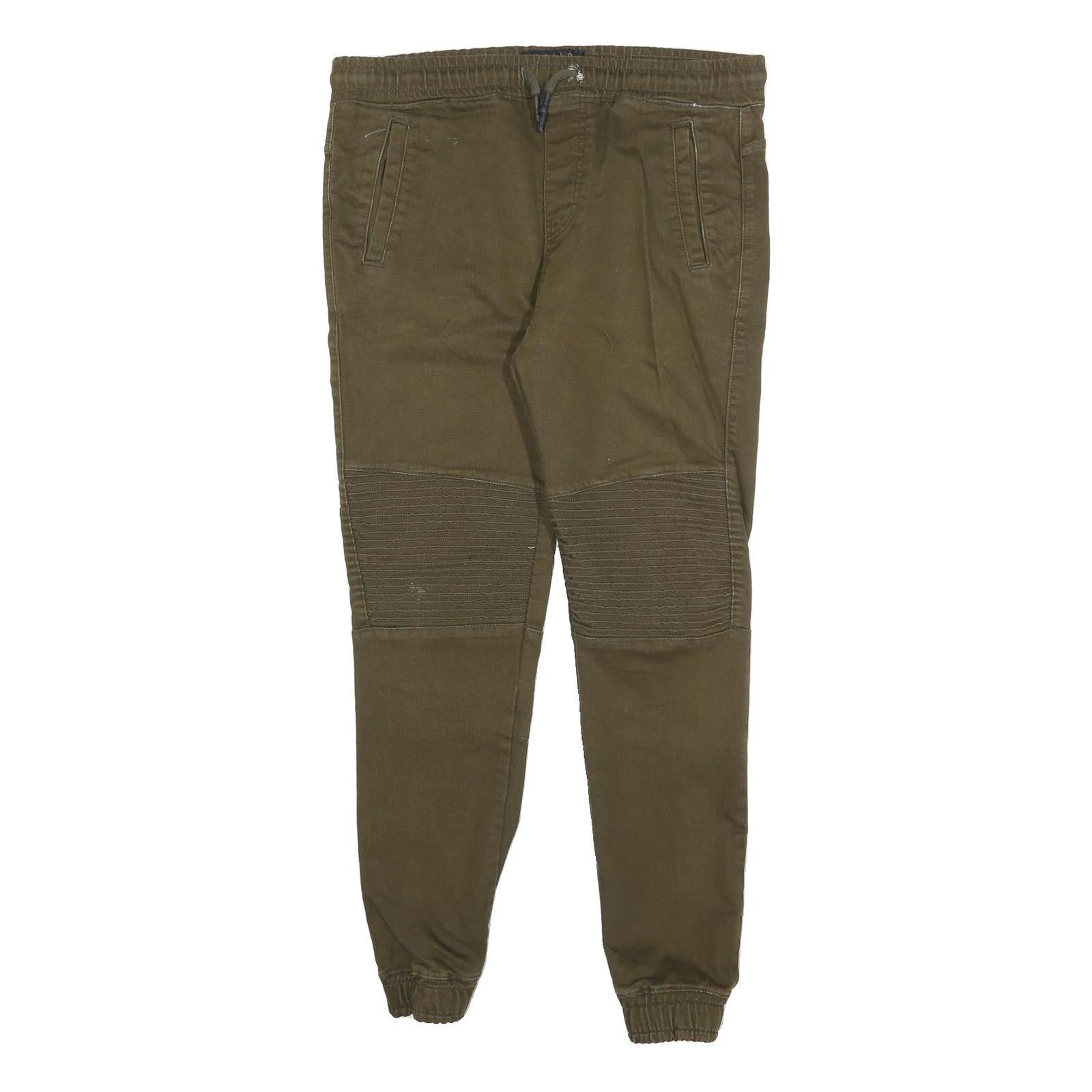Buy CELIO Mens Green Regular Fit Tapered Trousers W36 L30 Drawstring Cotton Blend Refurbished - $20.79 CELIO Mens Green Regular Fit Tapered Trousers W36 L30 Drawstring Cotton Blend Refurbished - N/A refurbished available on Cerqular
