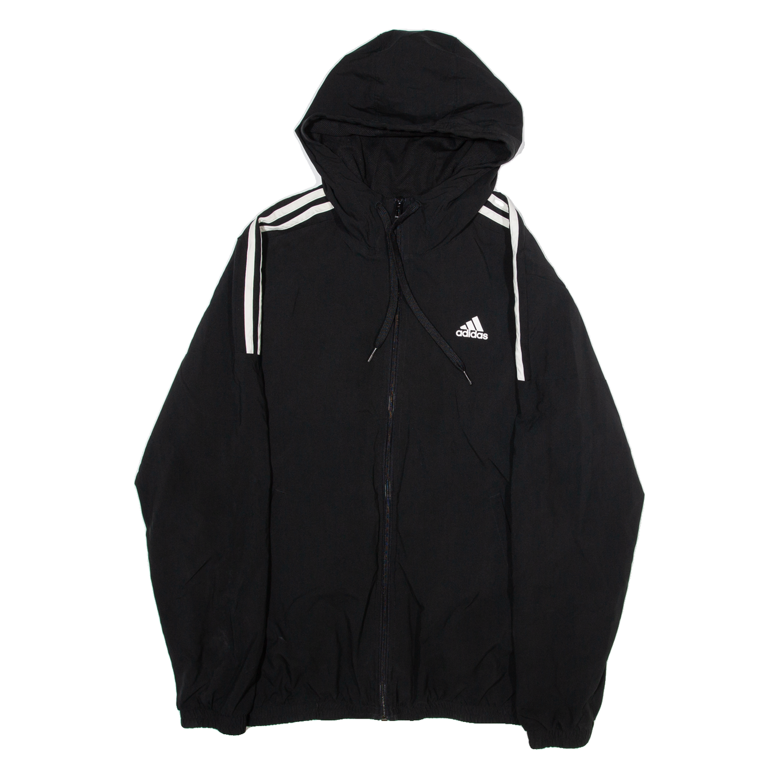 ADIDAS Mesh Lined Womens Jacket Black Hooded M Refurbished - N/A refurbished available on Cerqular
