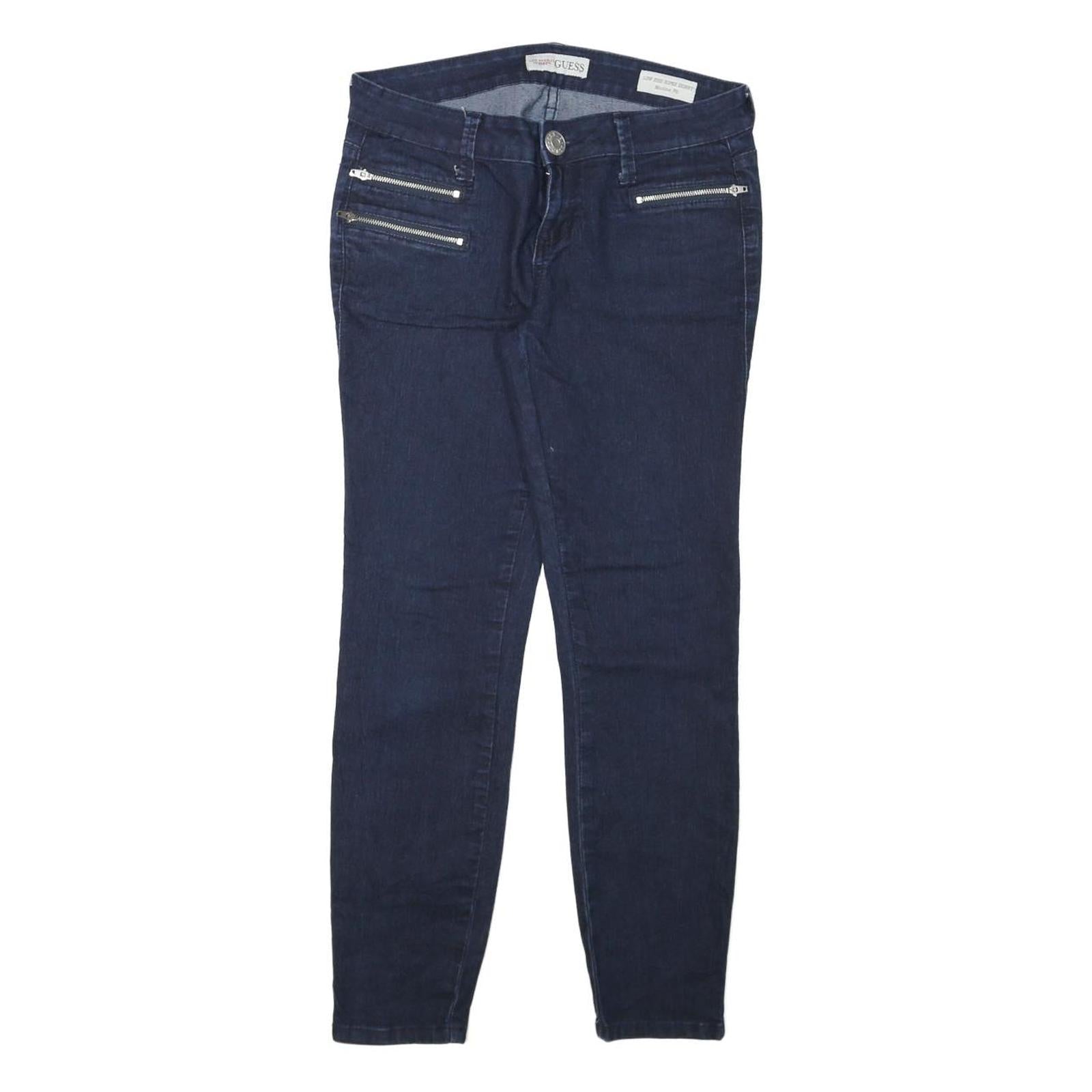 Buy GUESS Womens Slim Blue Denim Skinny Cotton Blend Jeans W28 L25 Zipped Pockets Refurbished - $41.59 GUESS Womens Slim Blue Denim Skinny Cotton Blend Jeans W28 L25 Zipped Pockets Refurbished - N/A refurbished available on Cerqular