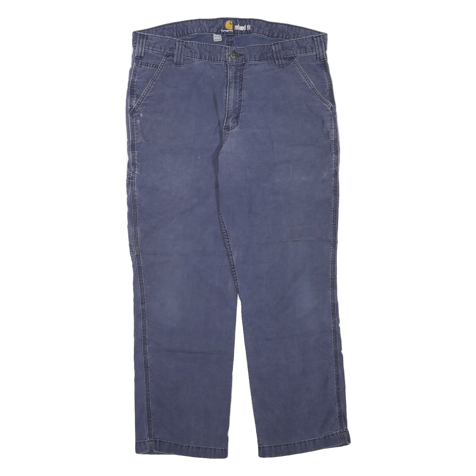 Buy CARHARTT Mens Jeans Blue Regular Straight Denim Medium W36 L30 Workwear Relaxed Refurbished - $62.39 CARHARTT Mens Jeans Blue Regular Straight Denim Medium W36 L30 Workwear Relaxed Refurbished - N/A refurbished available on Cerqular