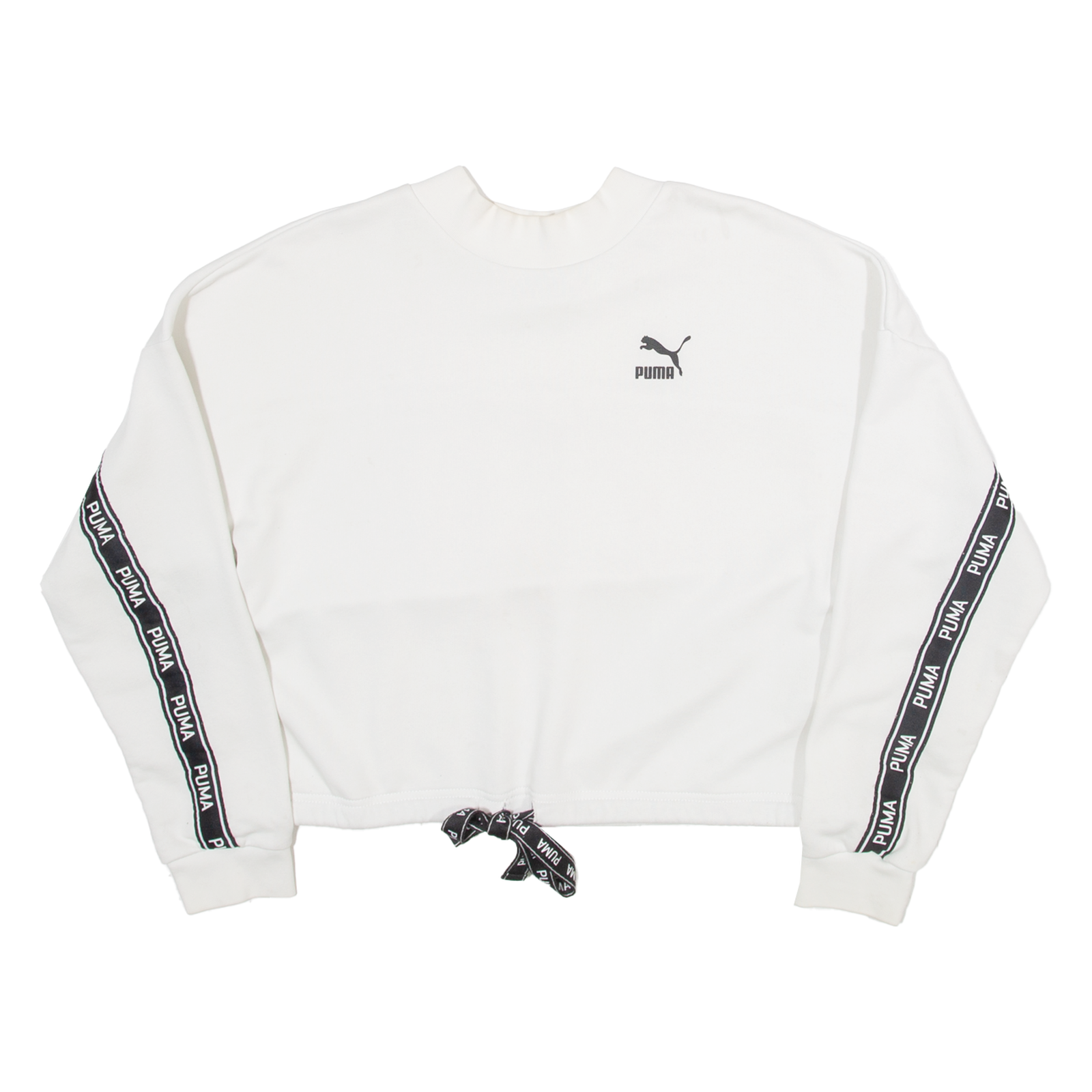 PUMA Womens Sweatshirt White M Refurbished - N/A refurbished available on Cerqular