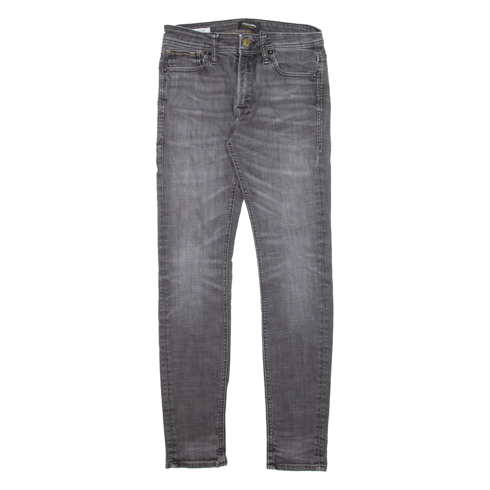 Buy JACK & JONES Liam Mens Jeans Grey Slim Skinny W28 L30 Refurbished - $23.39 JACK & JONES Liam Mens Jeans Grey Slim Skinny W28 L30 Refurbished - N/A refurbished available on Cerqular