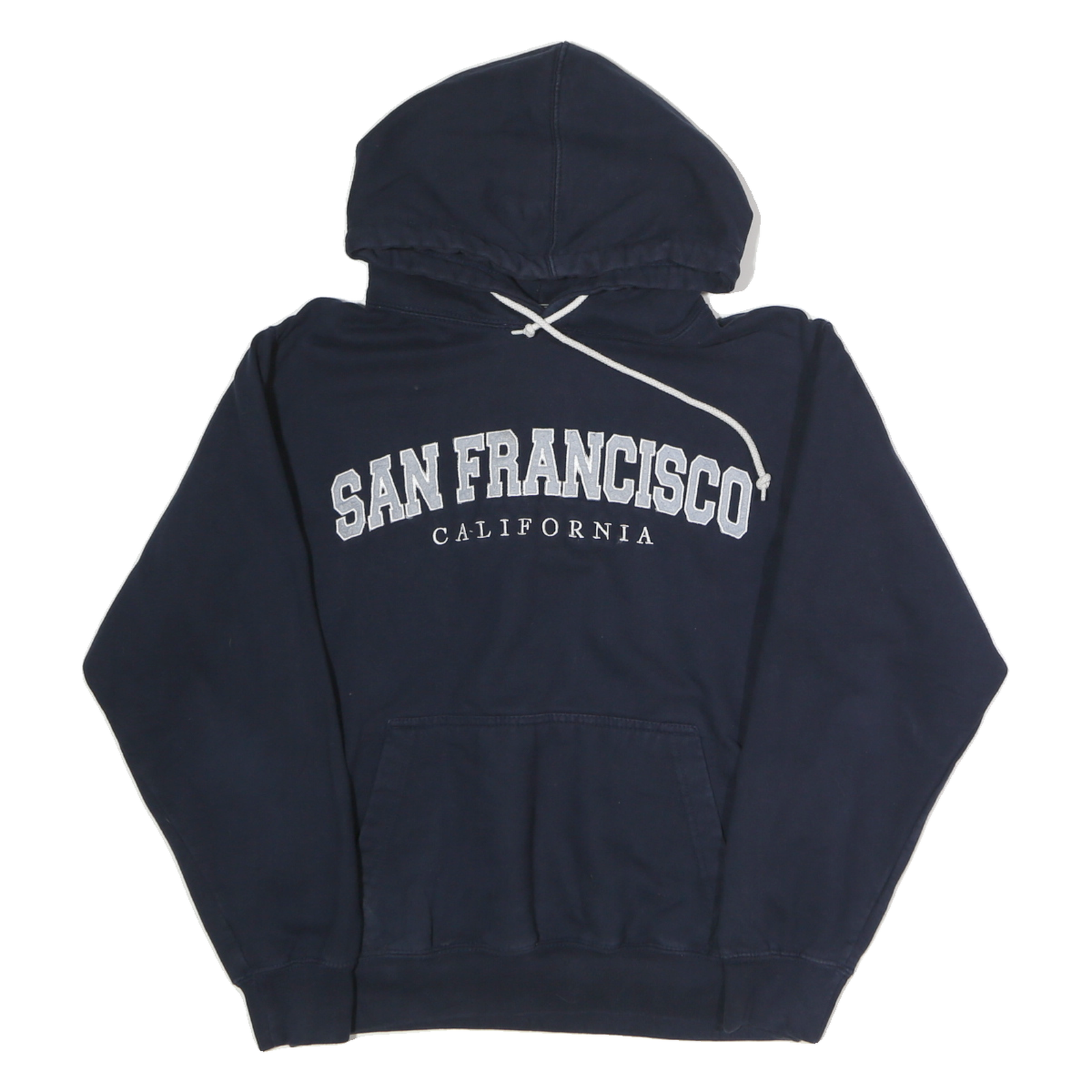 OCEAN BEACH Womens Navy Blue San Francisco California Hoodie S Cotton Casual Refurbished - N/A refurbished available on Cerqular