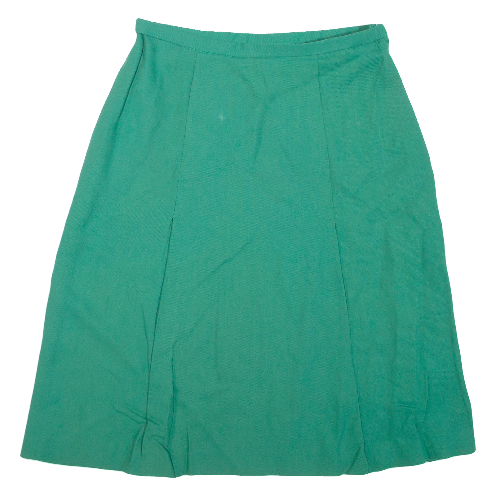 Womens A-Line Skirt Green Knee Length S Refurbished - N/A refurbished available on Cerqular