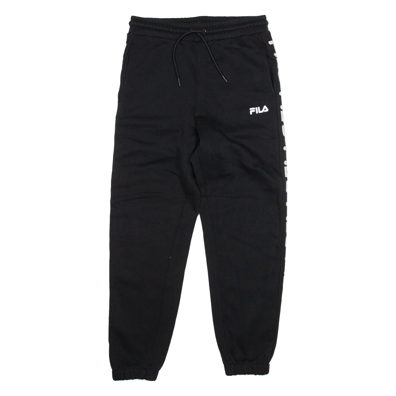 FILA Womens Joggers Black Tapered S W30 L28 Refurbished - N/A refurbished available on Cerqular