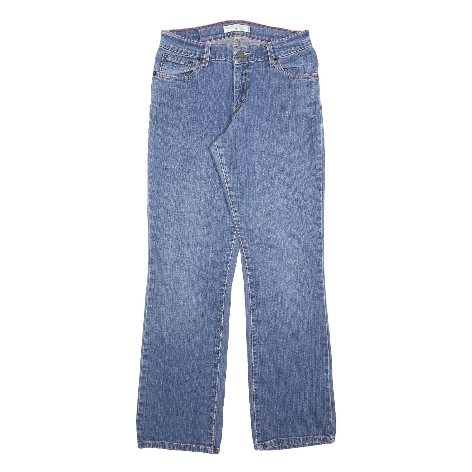 LEVI'S 550 Straight Womens Jeans Blue Relaxed Straight Denim Medium W28 L30 Refurbished - N/A refurbished available on Cerqular