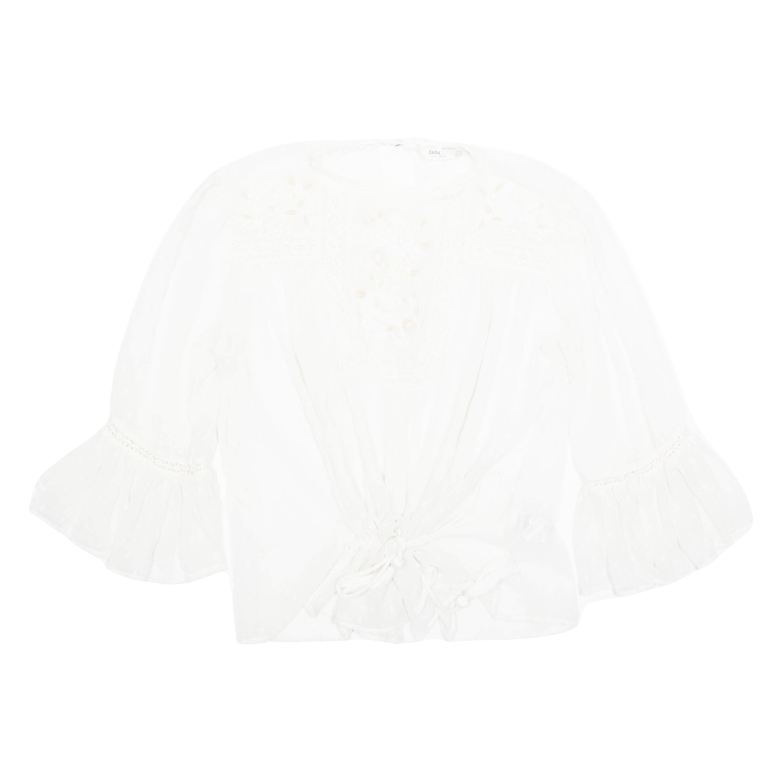 Buy ZARA Sheer Womens Blouse White 3/4 Sleeve S Refurbished - $16.89 ZARA Sheer Womens Blouse White 3/4 Sleeve S Refurbished - N/A refurbished available on Cerqular