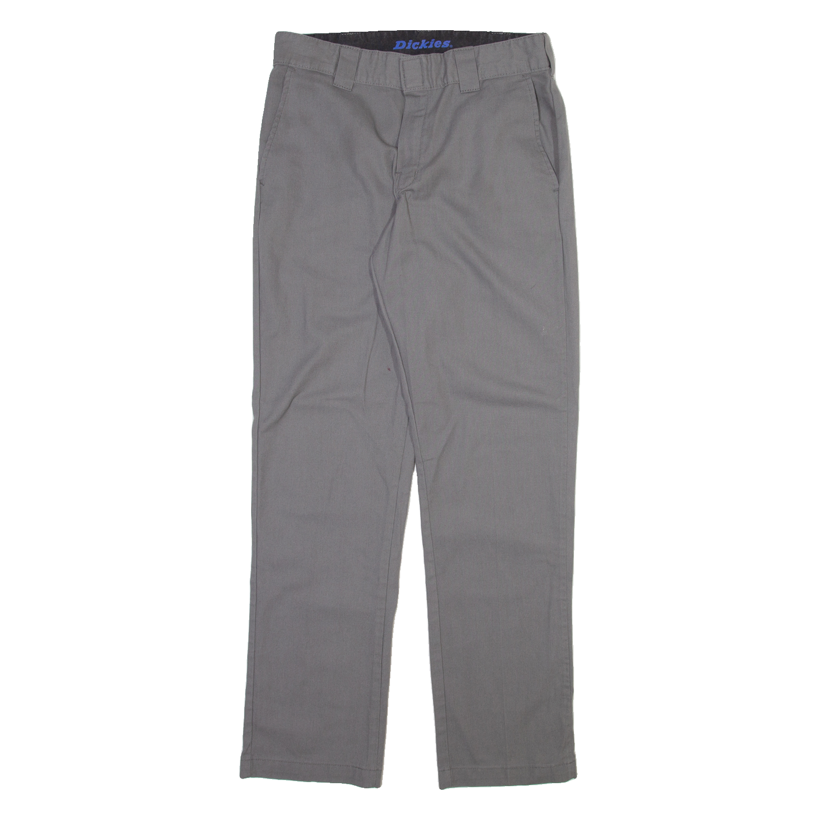 DICKIES Mens Trousers Grey Slim Tapered W32 L32 Refurbished - N/A refurbished available on Cerqular