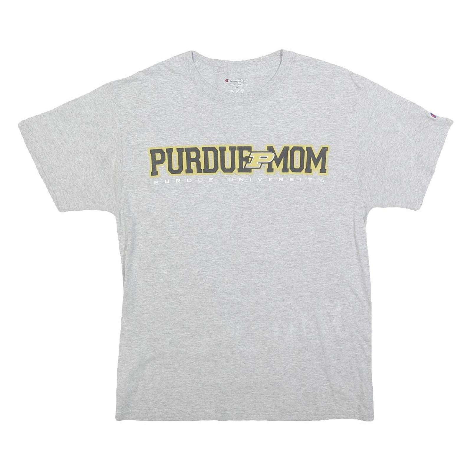 Buy CHAMPION Womens Grey Purdue Mom Graphic T-Shirt M Short Sleeve Crew Neck Refurbished - $18.19 CHAMPION Womens Grey Purdue Mom Graphic T-Shirt M Short Sleeve Crew Neck Refurbished - N/A refurbished available on Cerqular