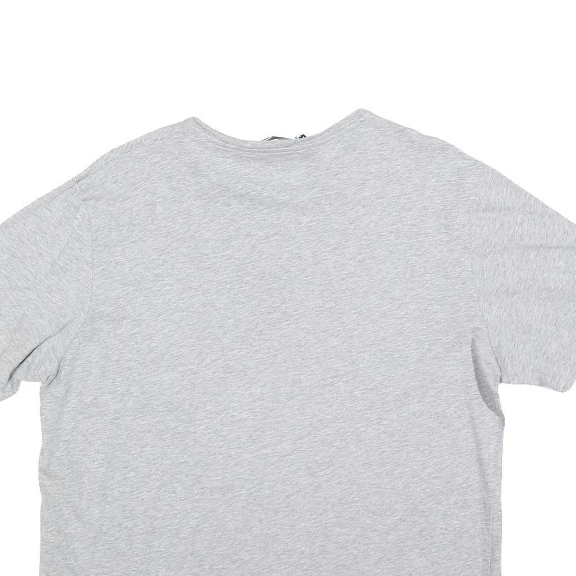 LOVE MOSCHINO Womens Grey Silver Logo Short Sleeve Crew Neck T-Shirt UK 8 Refurbished - N/A refurbished available on Cerqular