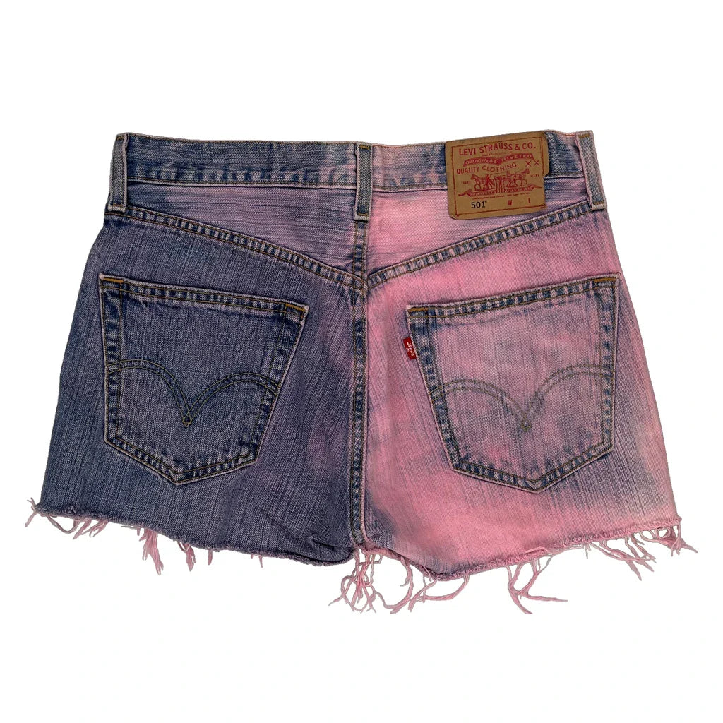 Buy Levis Denim Shorts - 30W UK 10 Blue Cotton Refurbished - $26.79 Levis Denim Shorts - 30W UK 10 Blue Cotton Refurbished - Thrifted (note: this is a term often used to describe second- refurbished available on Cerqular