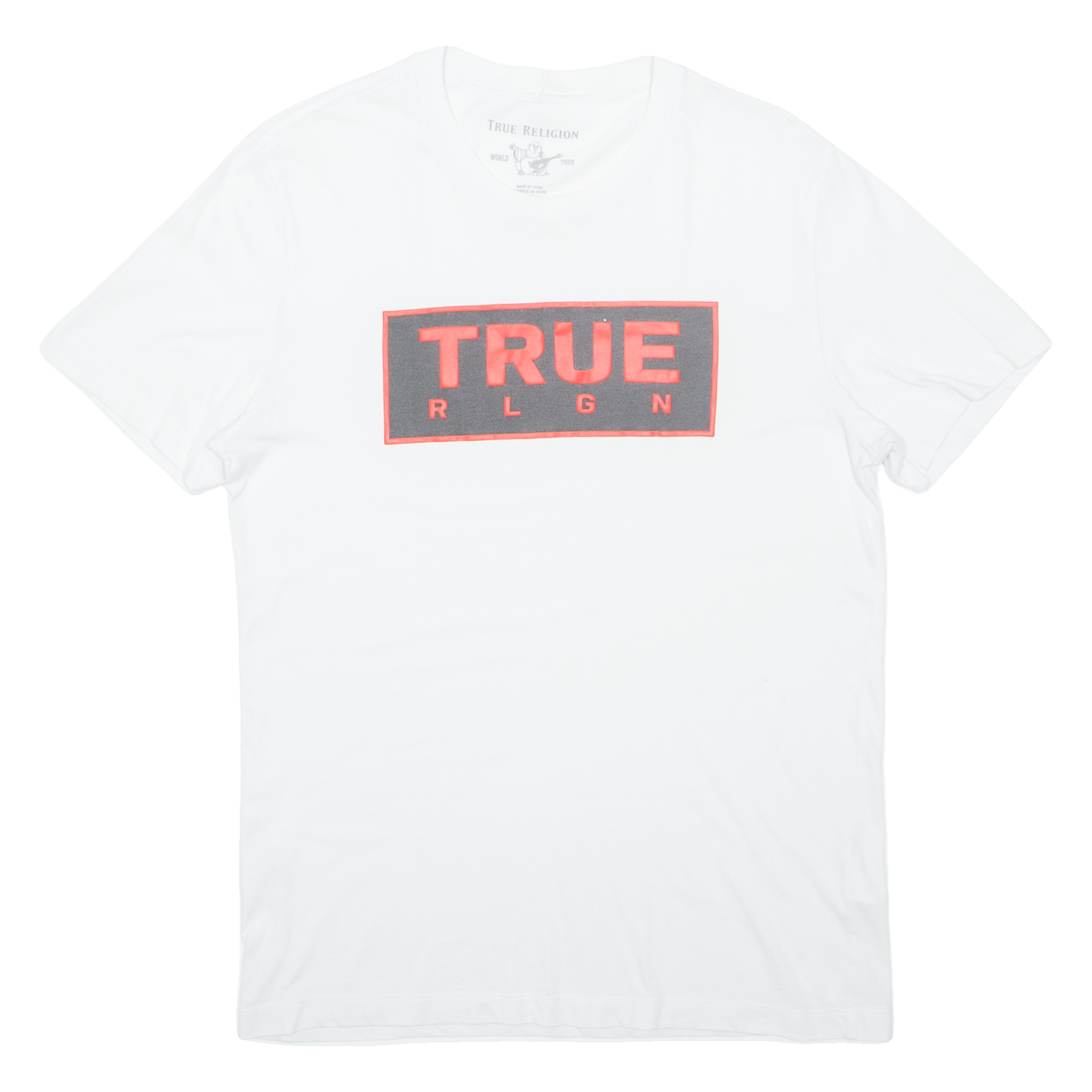 TRUE RELIGION Mens T-Shirt White S Refurbished - N/A refurbished available on Cerqular