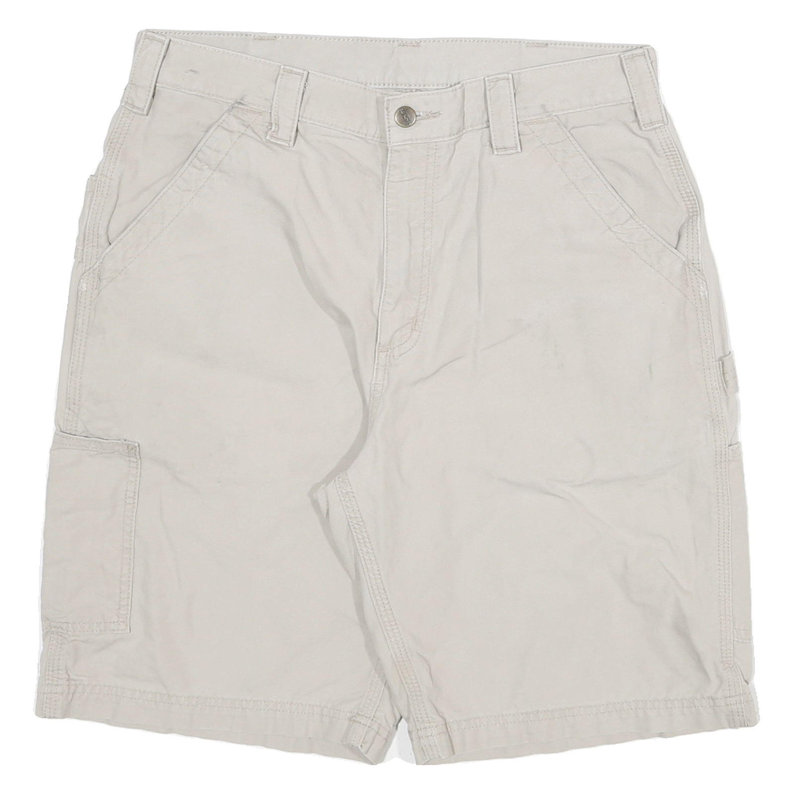 Buy CARHARTT Mens Shorts Beige Casual Plain L W33 Durable Workwear Cargo Style Refurbished - $41.59 CARHARTT Mens Shorts Beige Casual Plain L W33 Durable Workwear Cargo Style Refurbished - N/A refurbished available on Cerqular